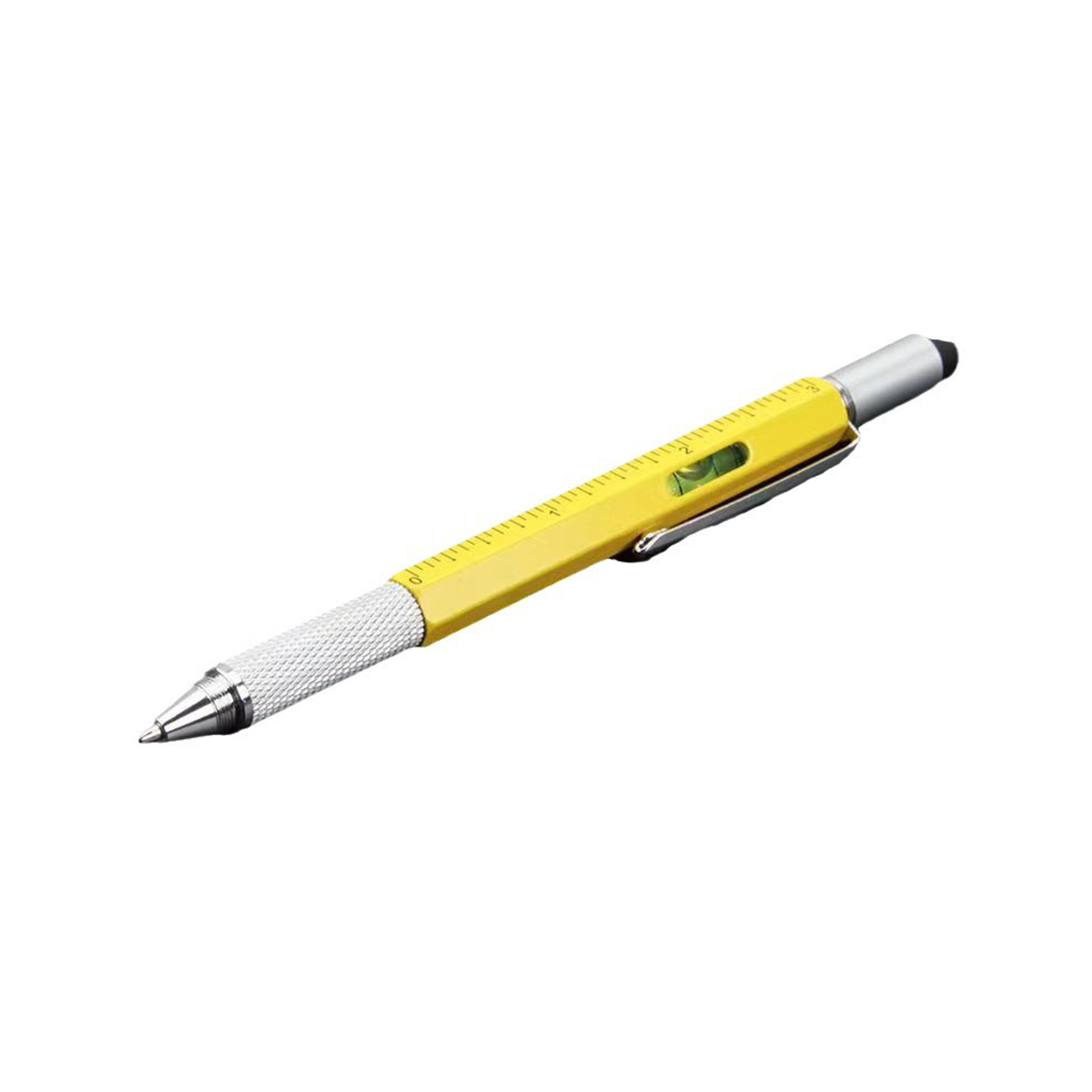 Multifunctional 6-in-1 metal tool pen 6