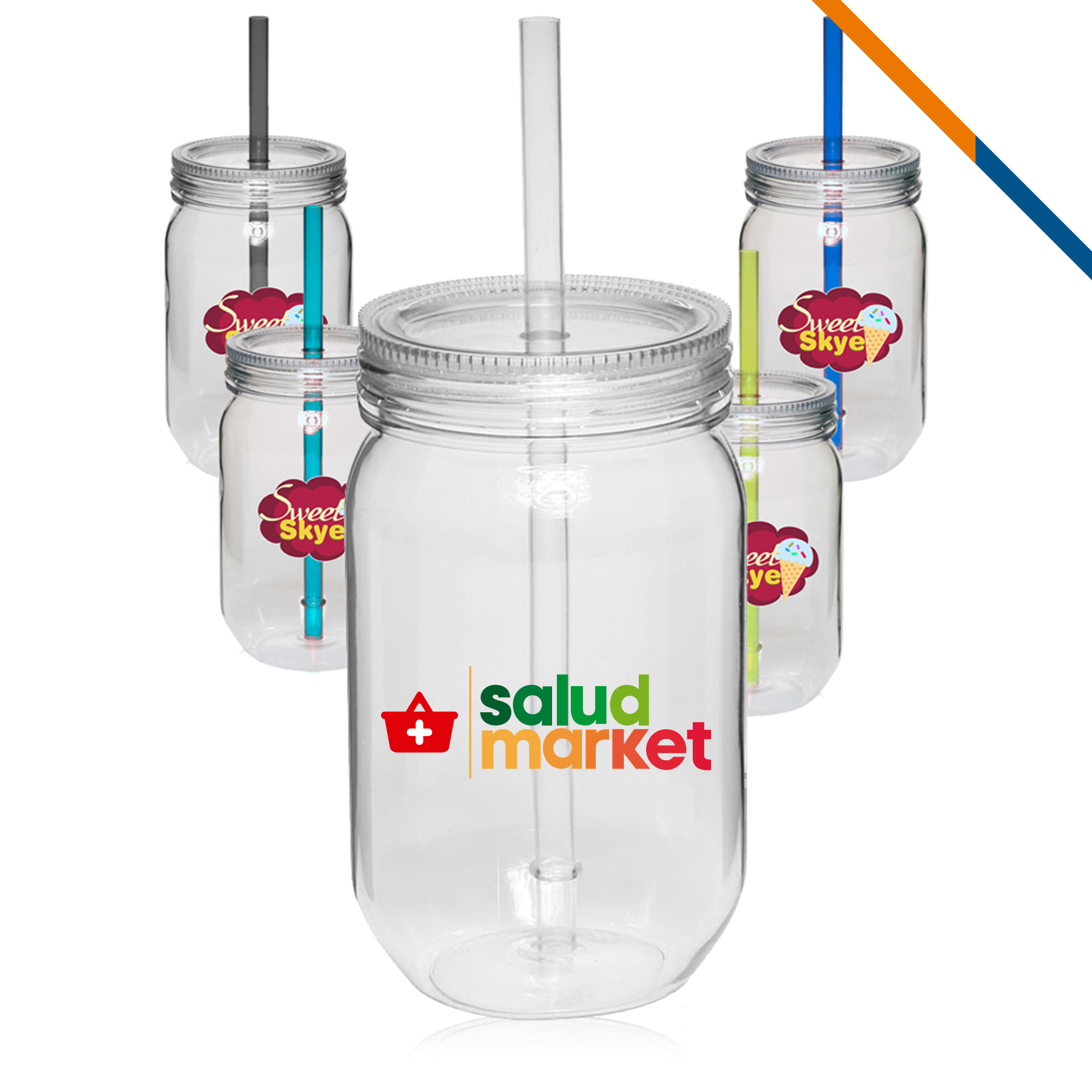 Halden Single Wall Mason Jars 11