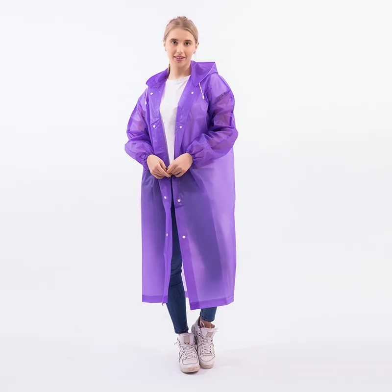 Reusable EVA Raincoat 4