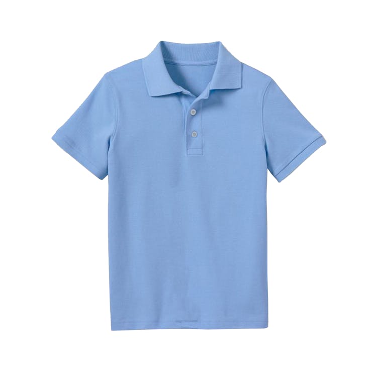 Uniform Polos - 2XL Light Blue Short Sleeve 2