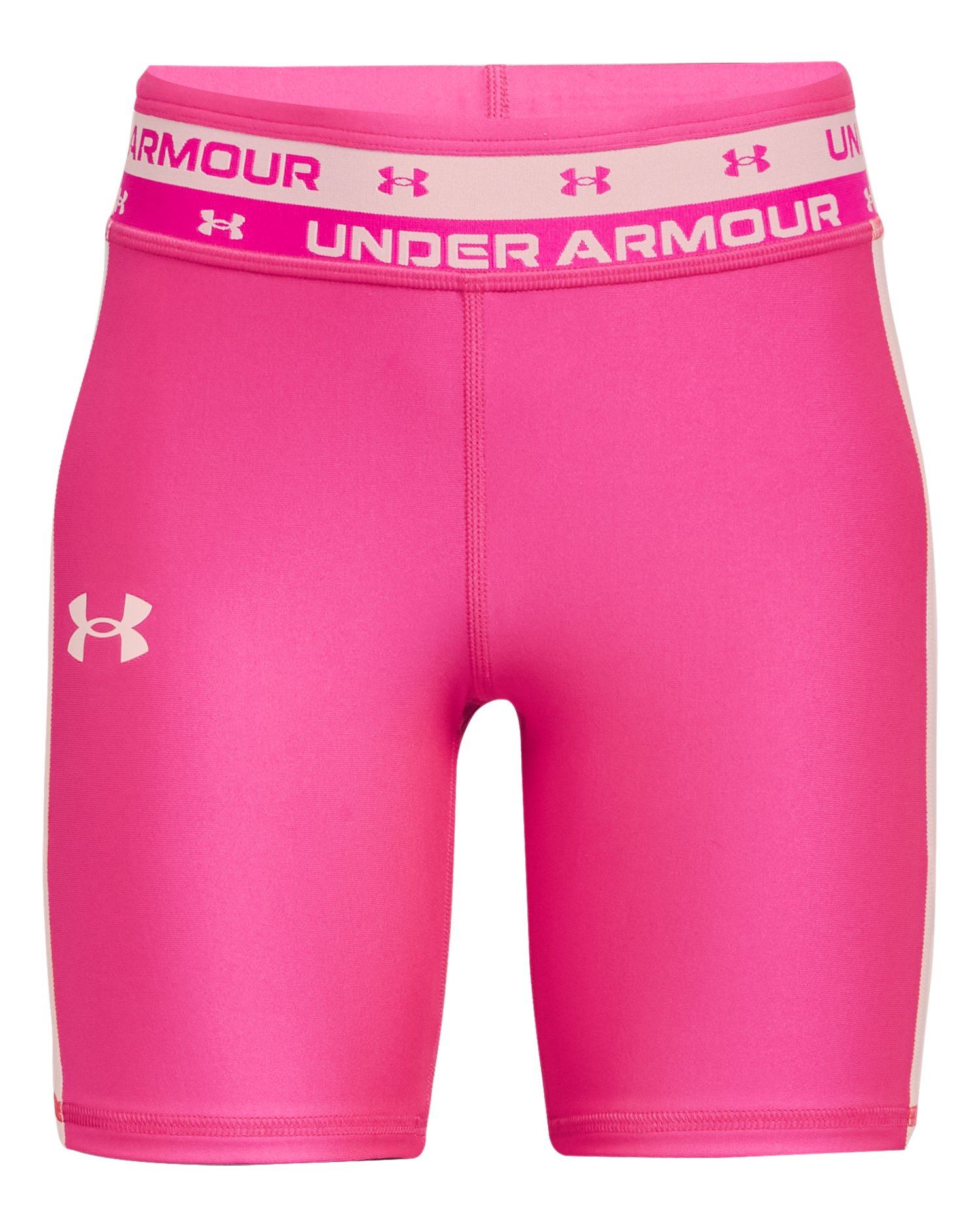 Girls' HeatGear Armour Bike Shorts  2