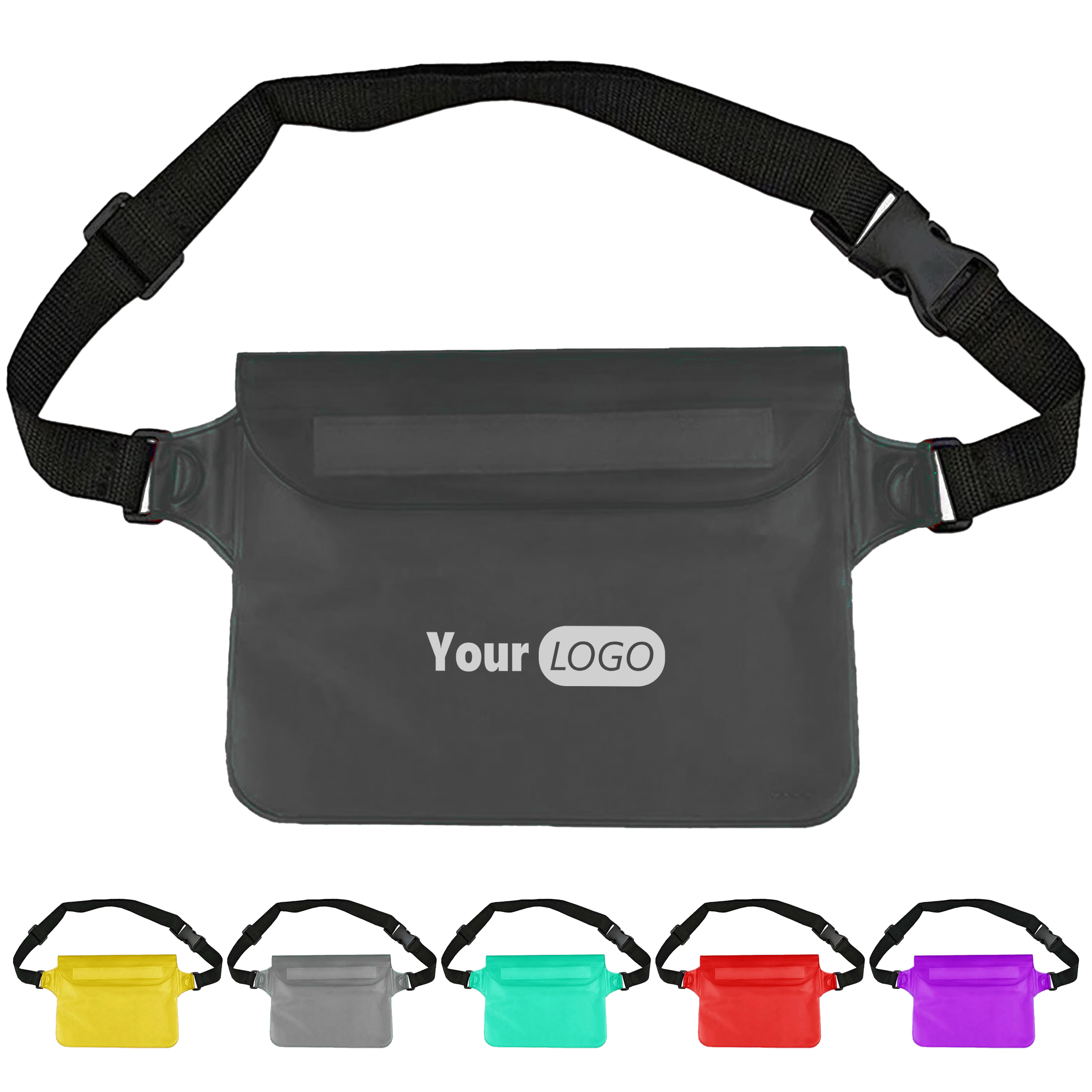 Pvc Waterproof Waist Bag For Outdoor Adventures 1