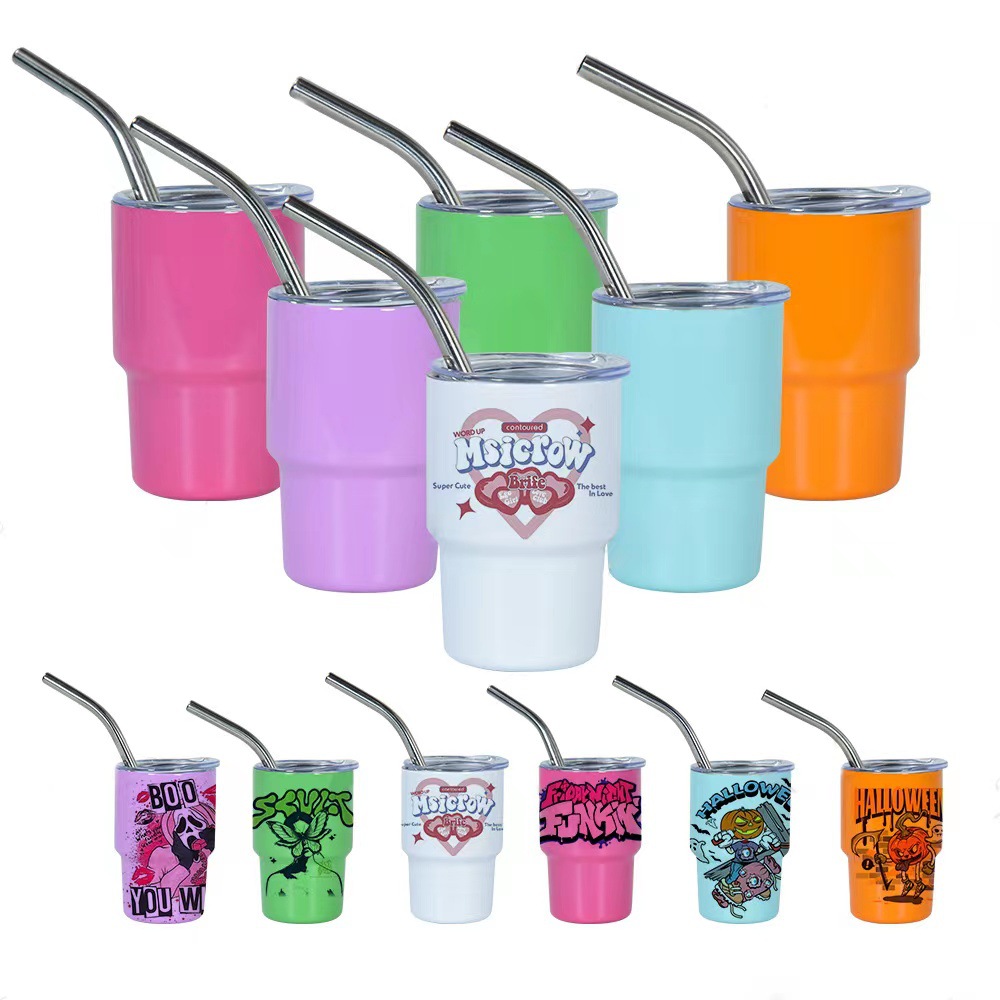2 oz Mini Tumbler Shot Glass Stainless Cup