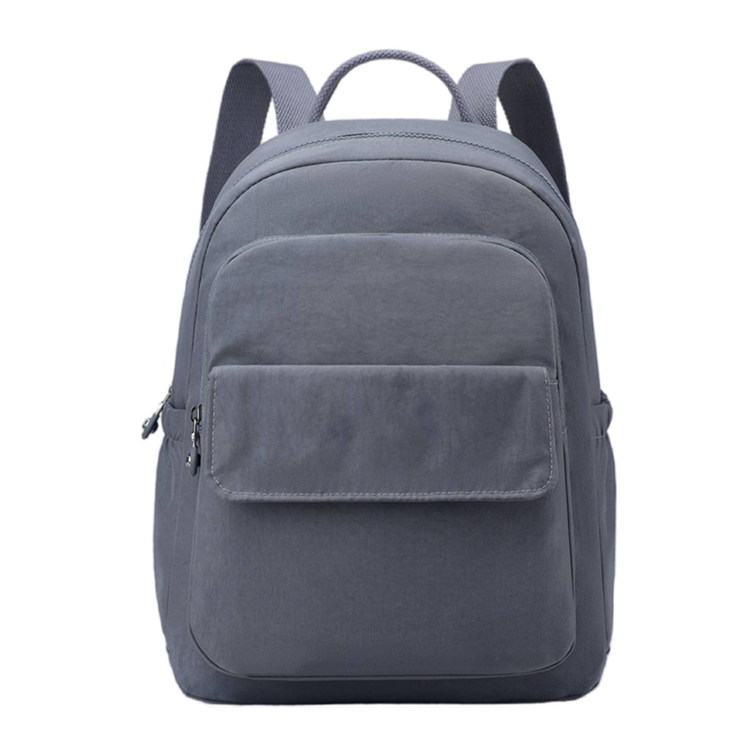 Nylon Backpack Solid Color Simple Fashion for Women 4