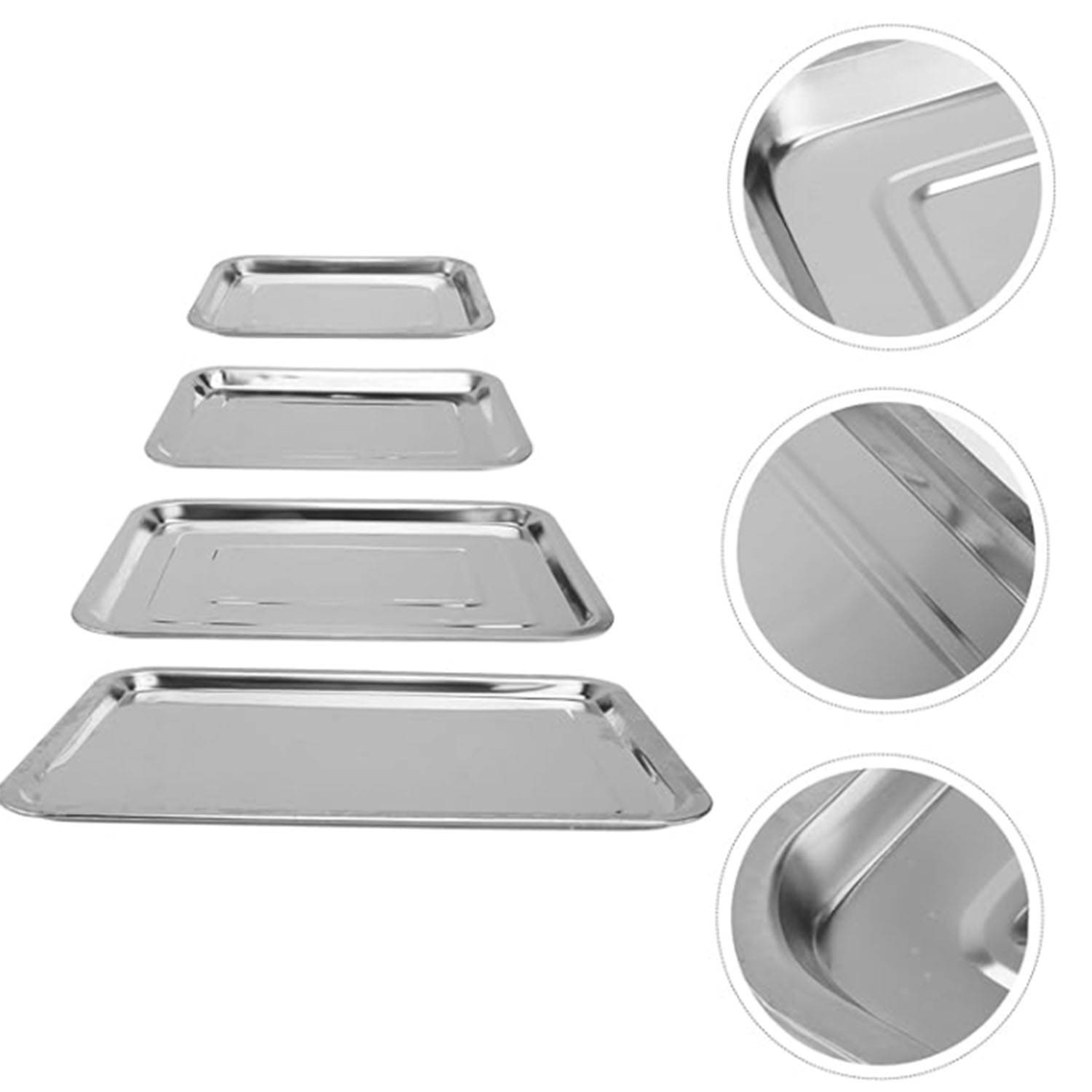 Stainless Steel Square Tray 5