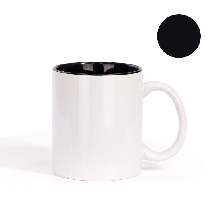 Two-Tone Full Color 11 oz Sublimation Ceramic Coffee Mug 7