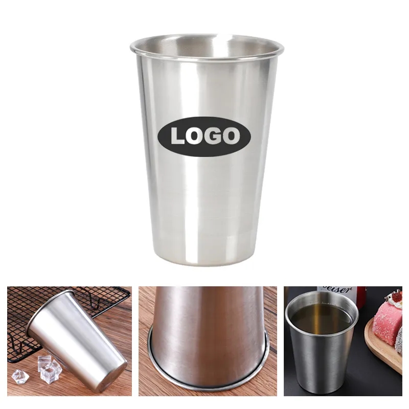 16 oz. Stainless Steel Cups MOQ 50PCS