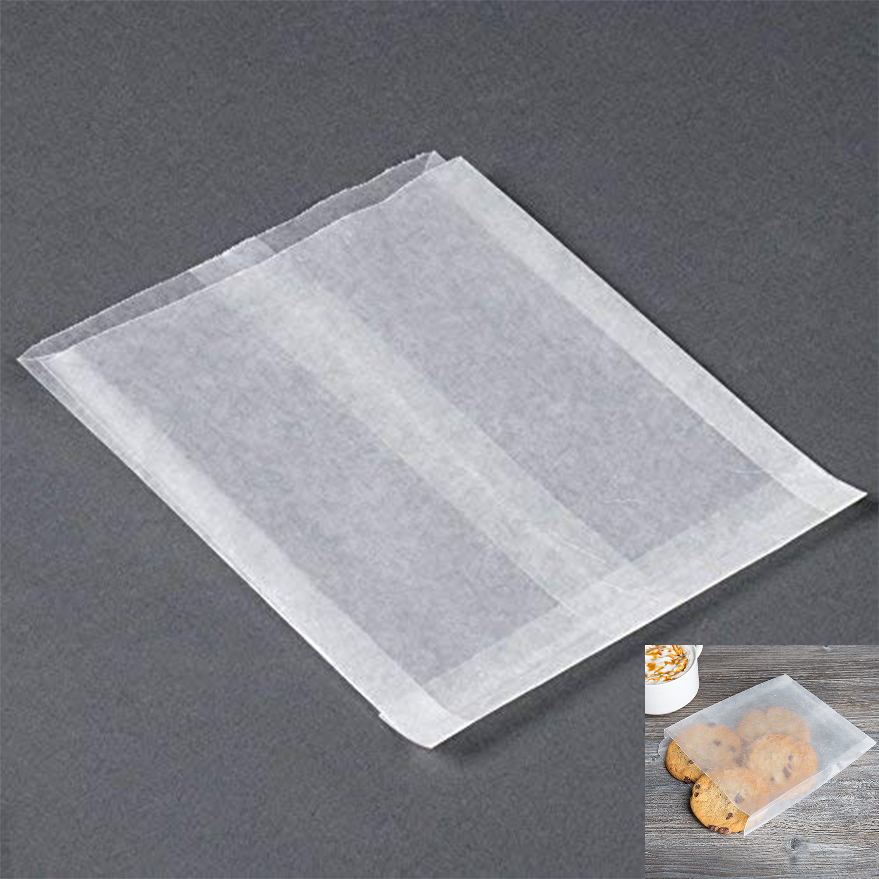 Wet Wax Paper Sandwich Bags 2