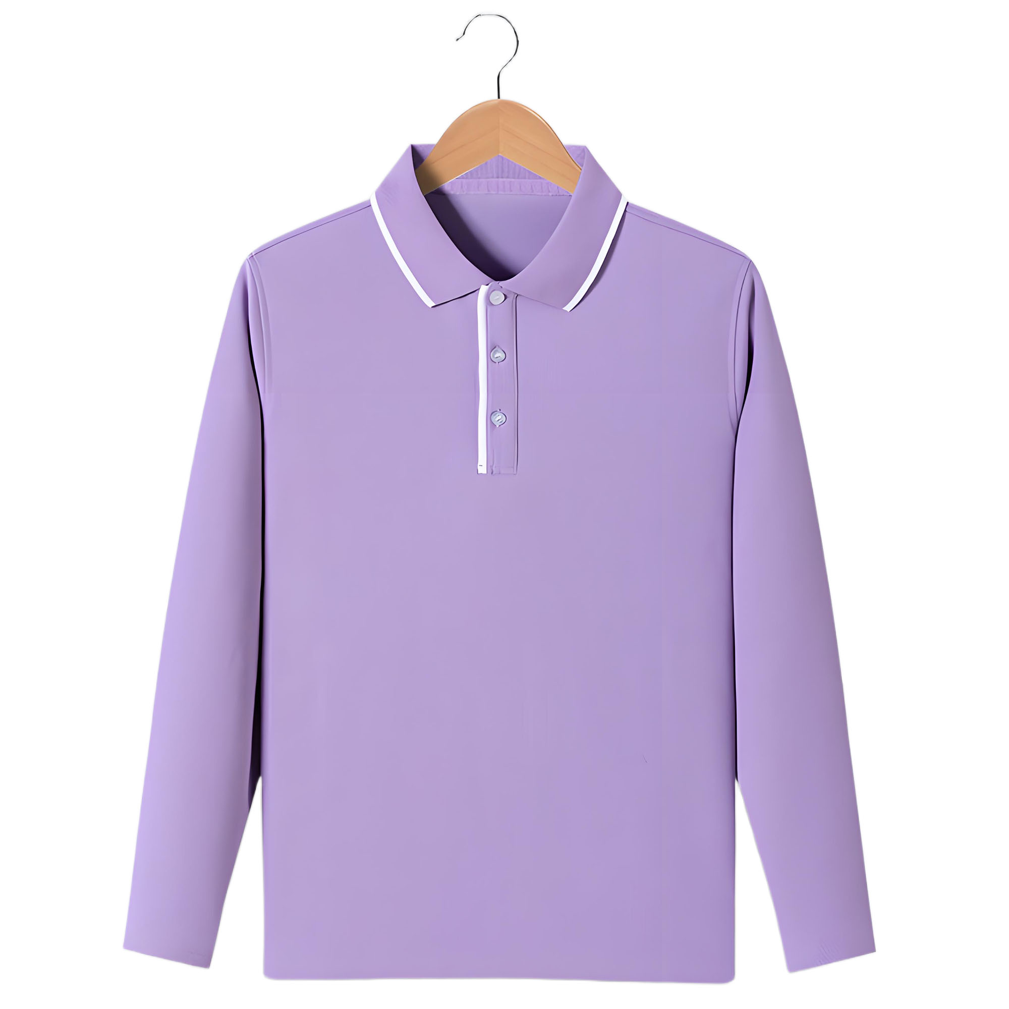 Custom Kids Long Sleeve Polo Shirt British Style 5