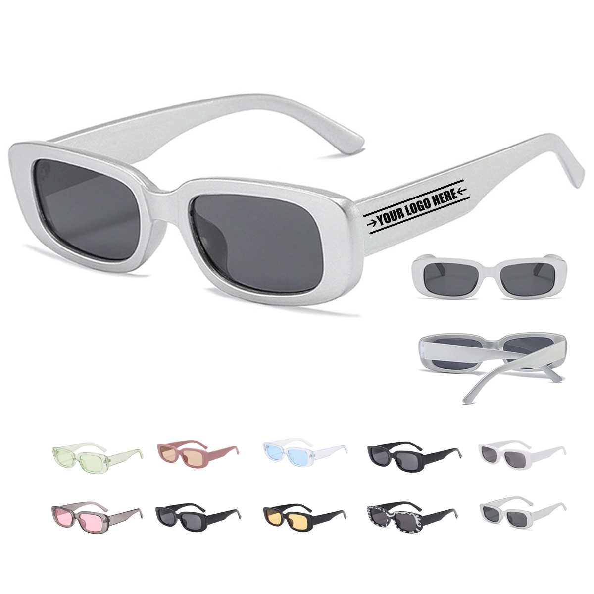 Custom Retro Square Sunglasses 2