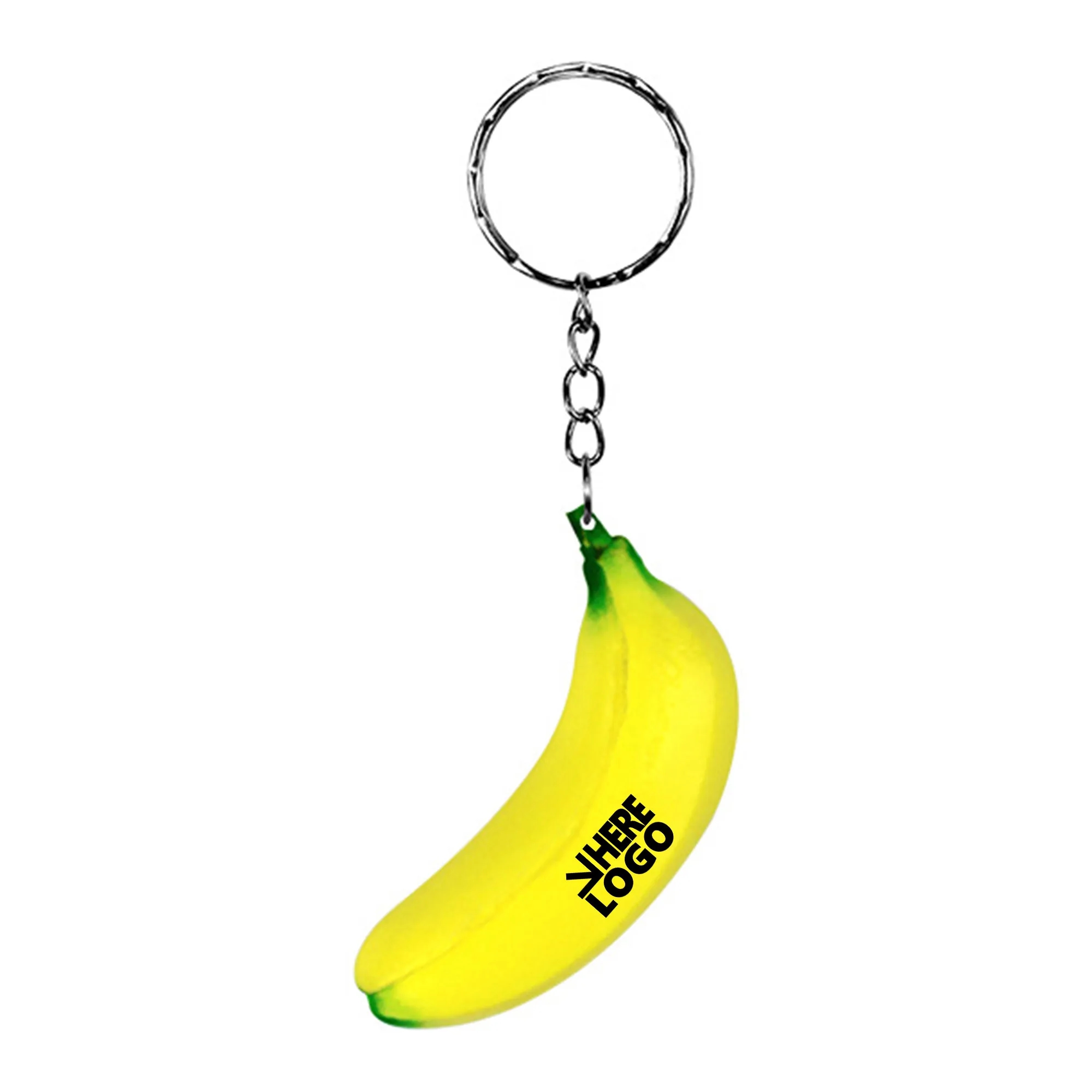MOQ 20 Banana Stress Relieve Toy Keychain