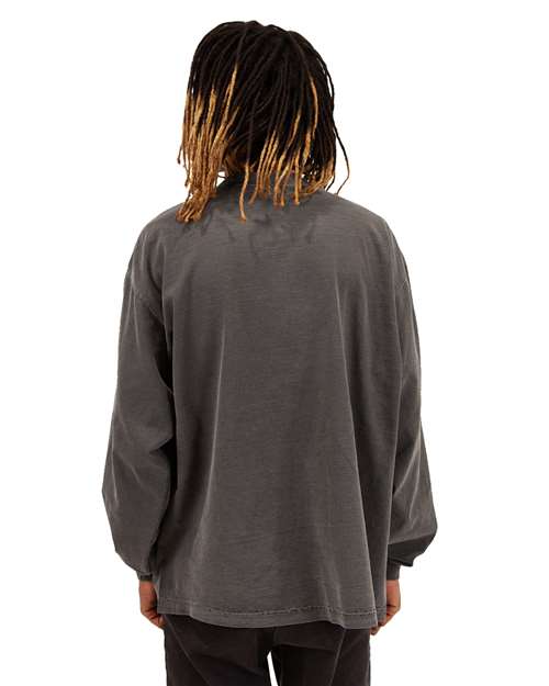 Unisex Max Heavyweight Garment-Dyed Long Sleeve T-Shirt - SHGDLS 15
