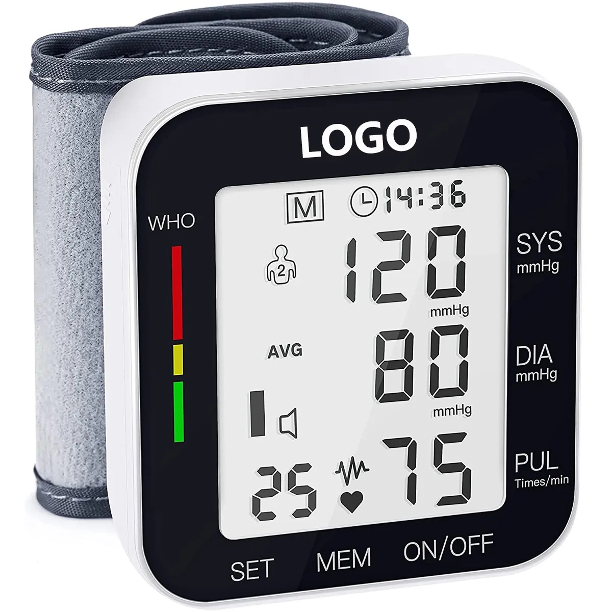 Adjustable Wrist Blood Pressure Monitor 1