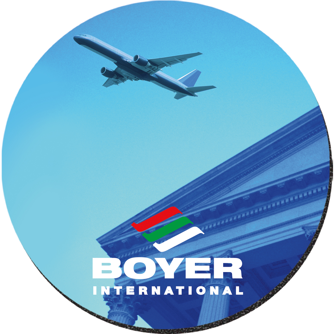 Good Value™ 1/16" Fabric Surface Mouse Pad (8" Round) 3