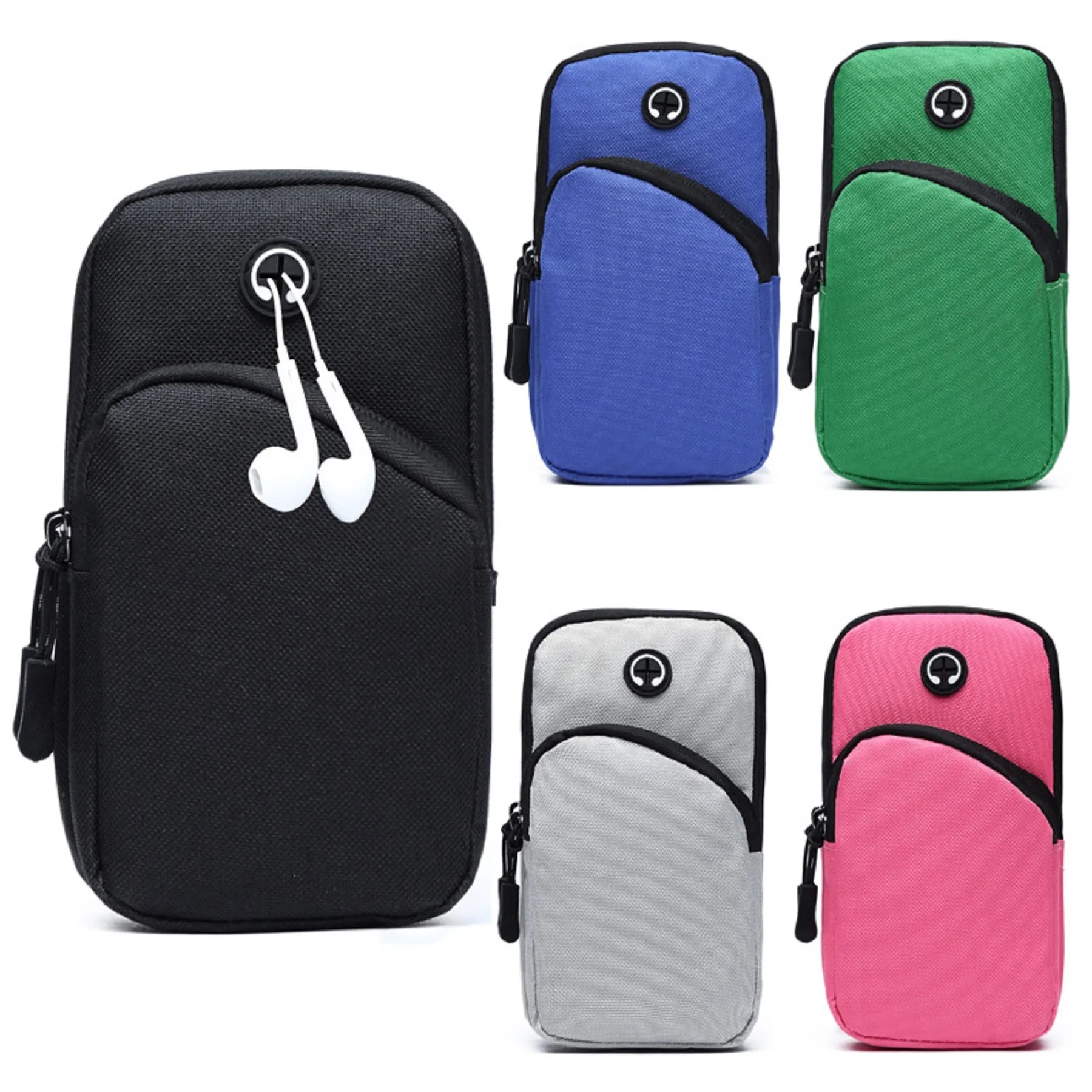 Waterproof Neoprene Sport Arm Band with Hole 5