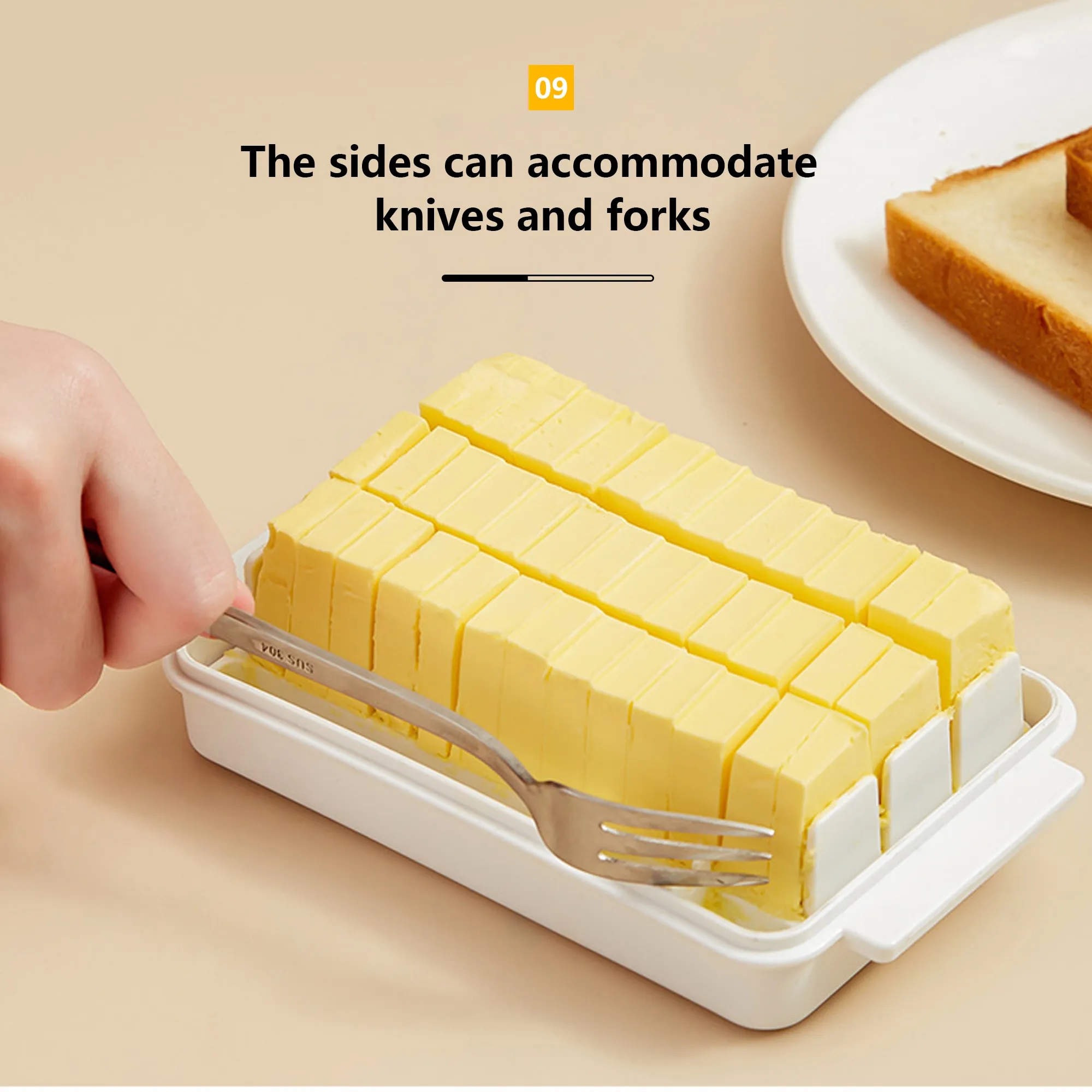 Butter Cutting And Storing Box 9