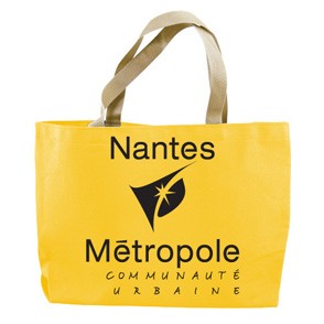 Colored Canvas Tote w/Gusset (14"x11"x3"), custom tote bag with logo imprint 7