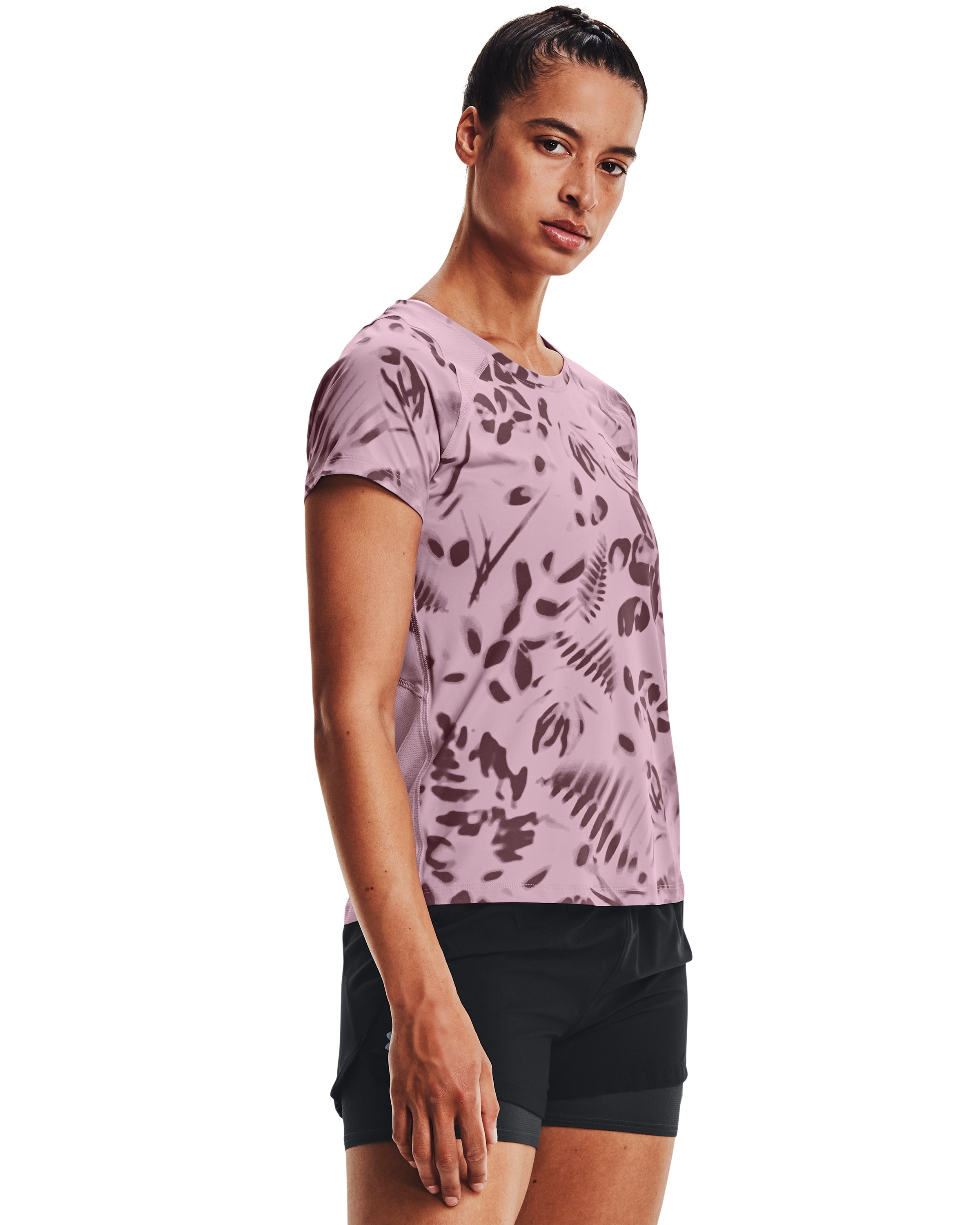 UA Iso-Chill 200 Print Women's Short Sleeve 2