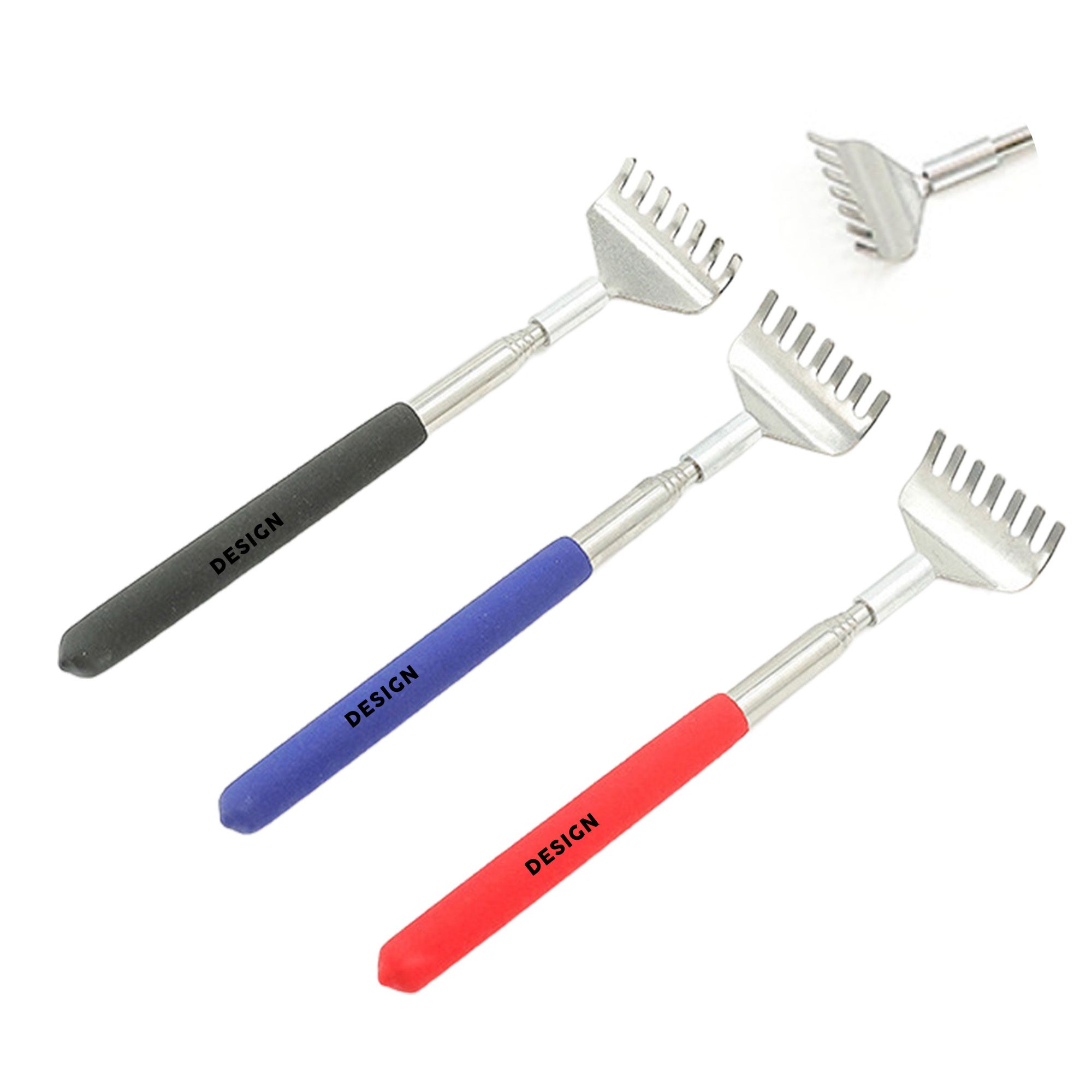 MOQ50 Retractable Stainless Steel Back Scratcher Portable 2