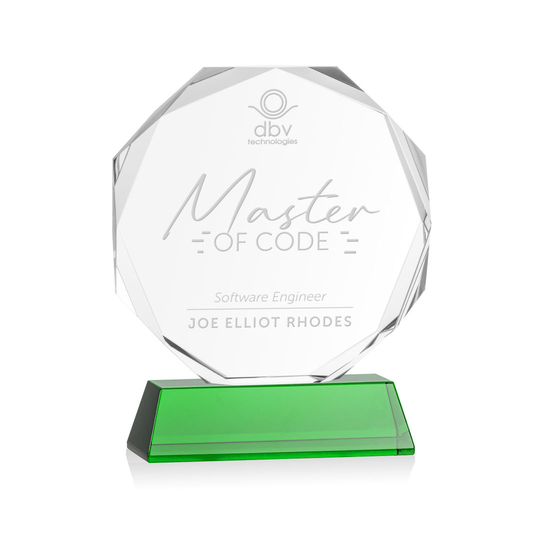 Acadian Award on Newhaven Base - Green 8