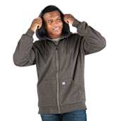 Berne Heritage Grid Fleece-Lined Zip Sweatshirt - Men's 7