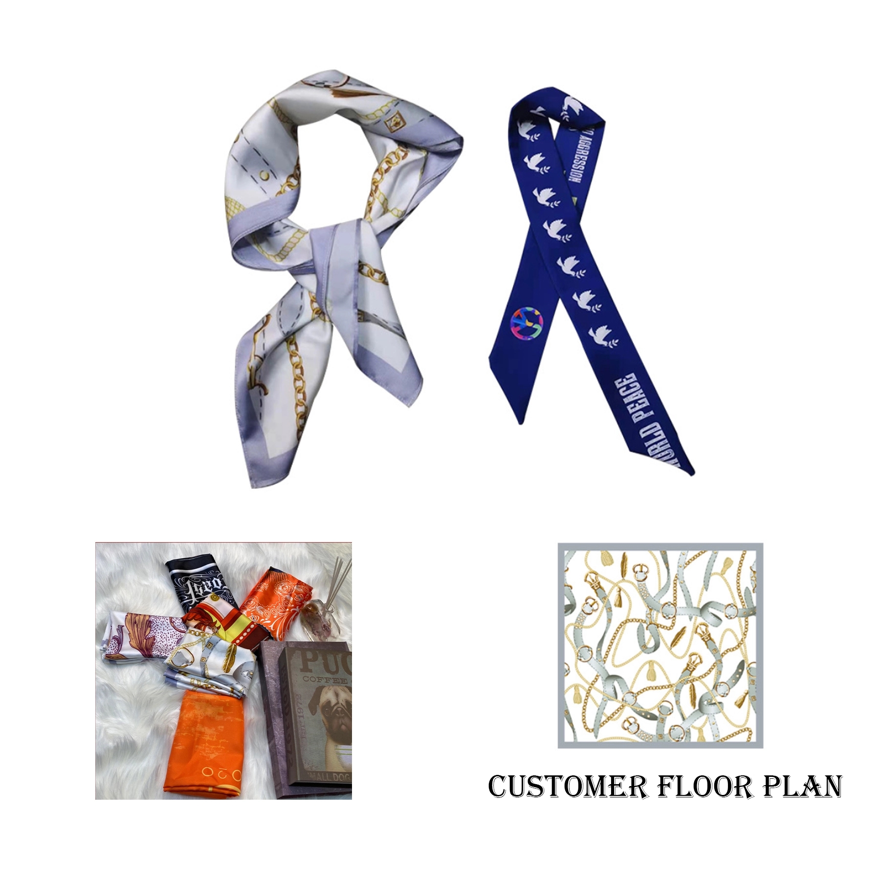 Full Color Square Bandana 1
