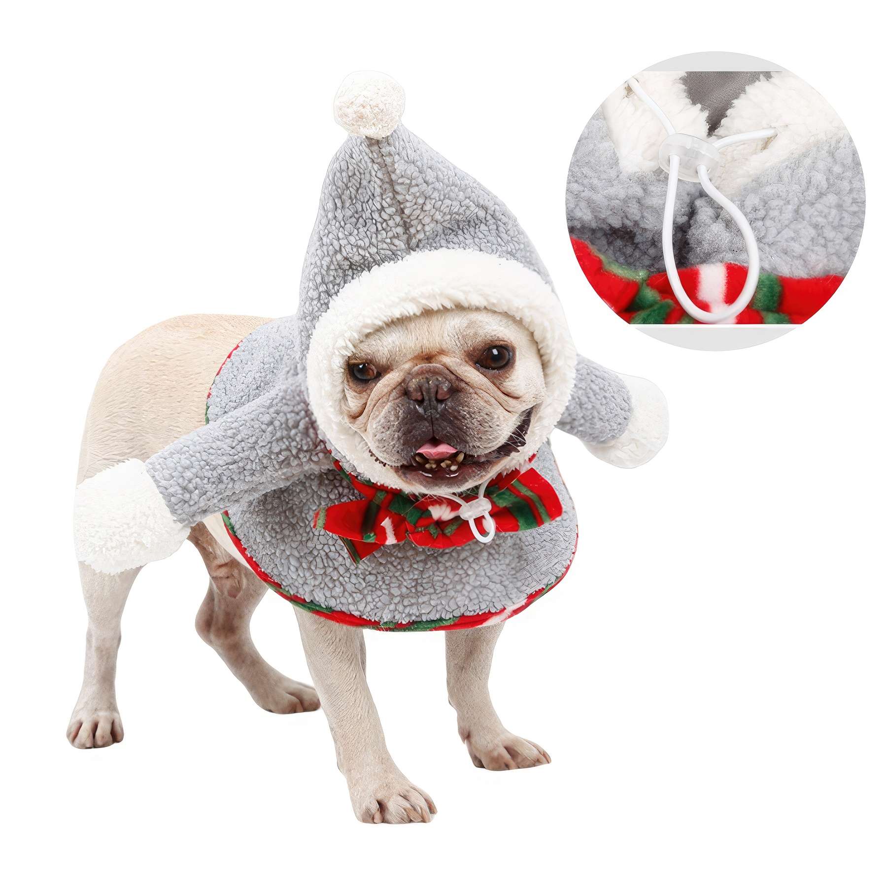 Christmas Furball Snowman Puppy Costume 2