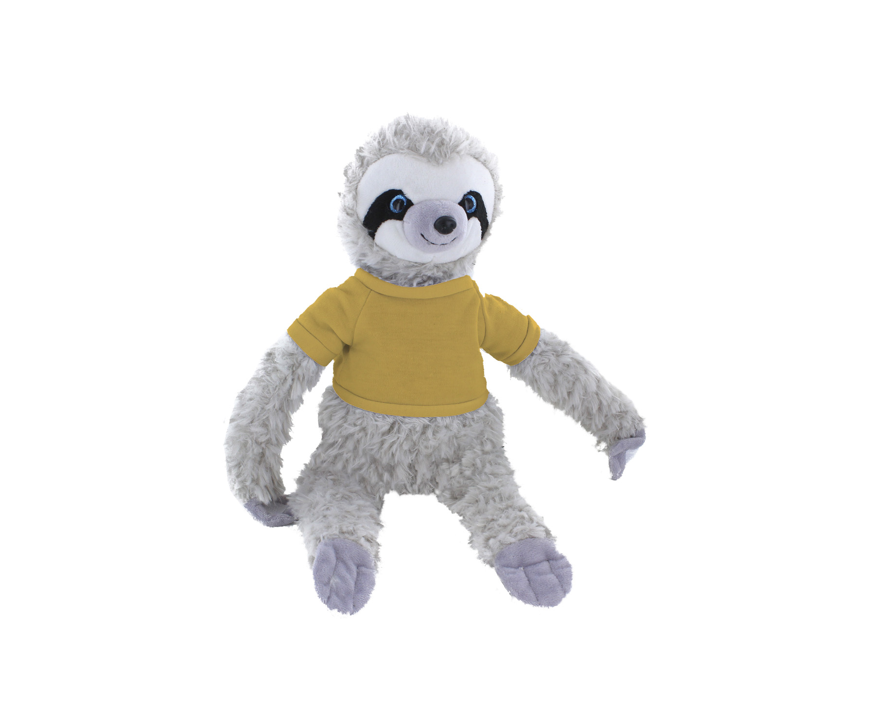 soft plush Sloth with t-shirt 20