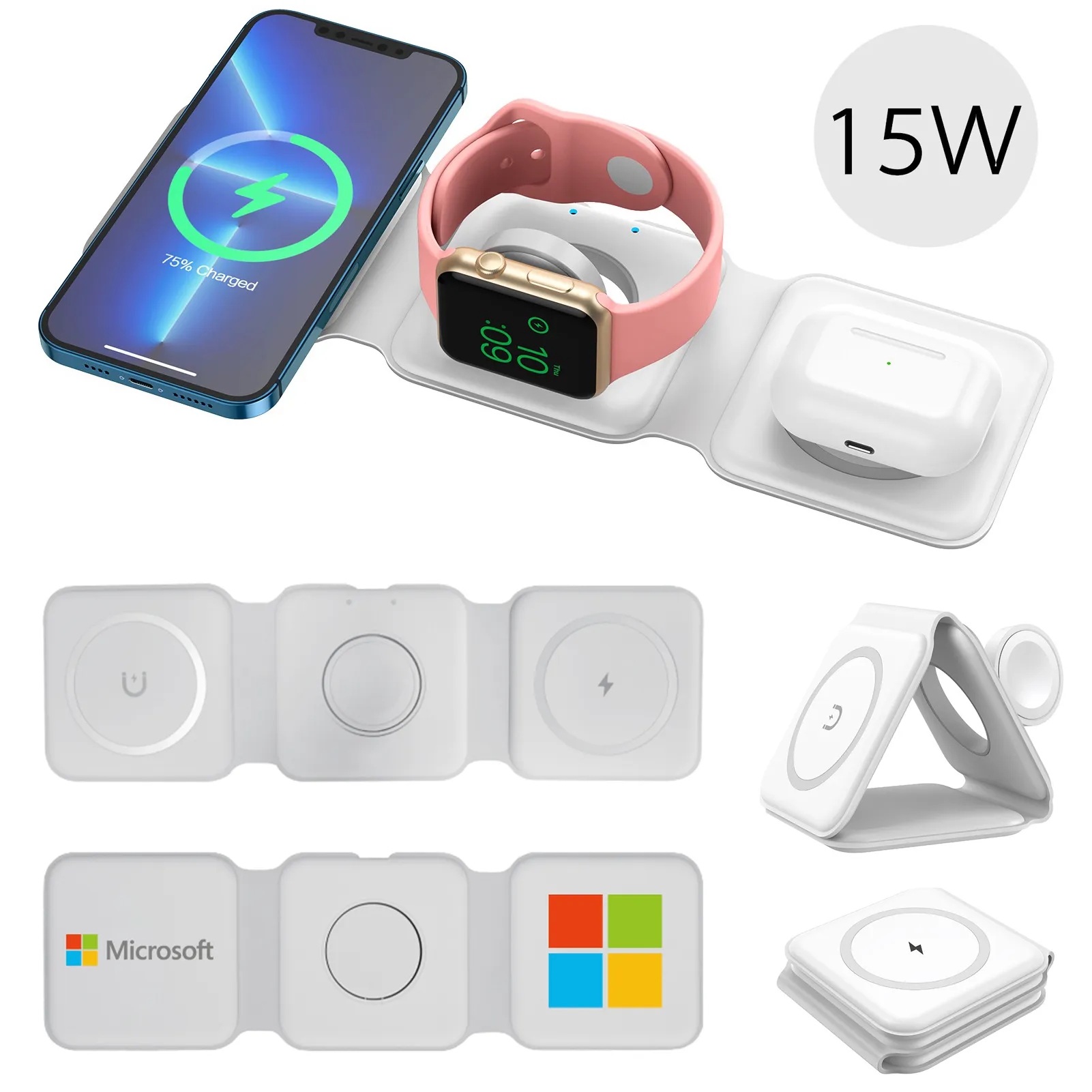 Trio Pro 3-in-1 Travel Wireless Charger 5