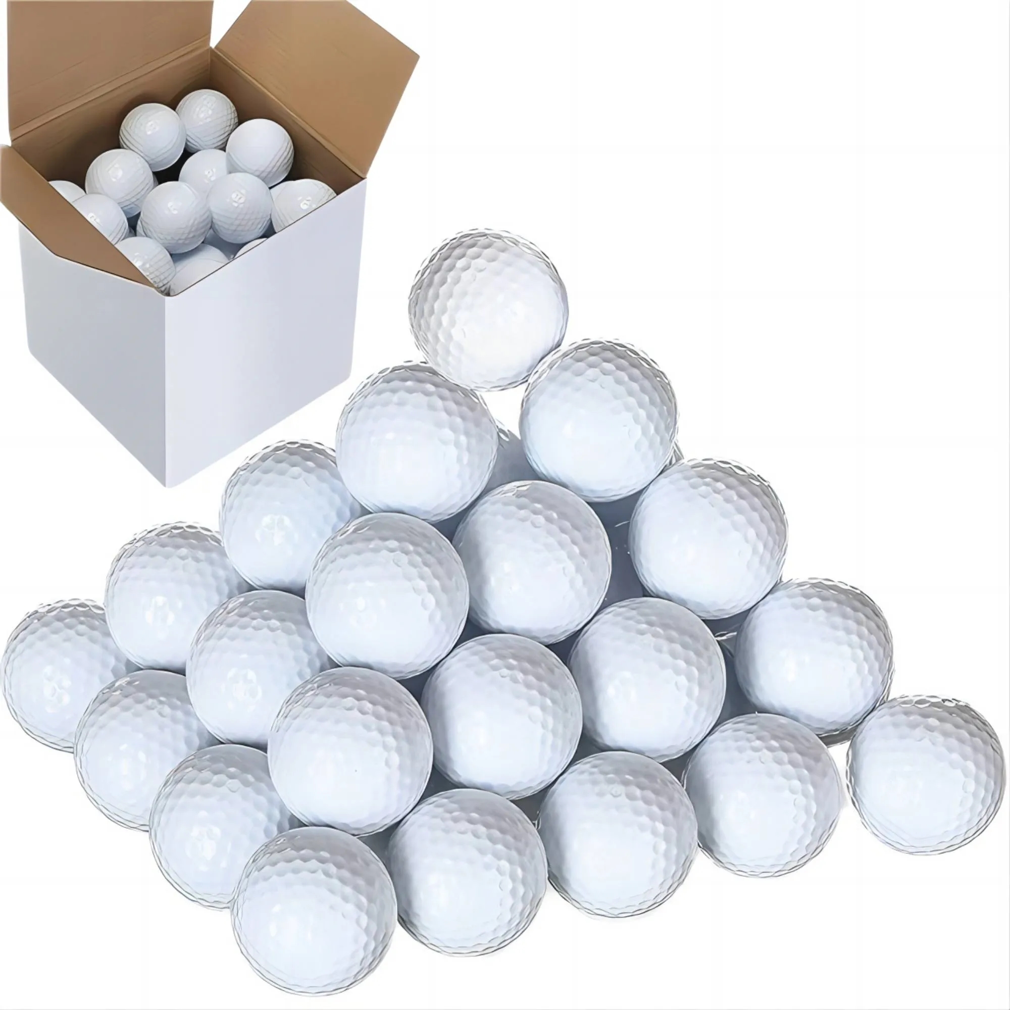 Double Layer Practice Golfball 1