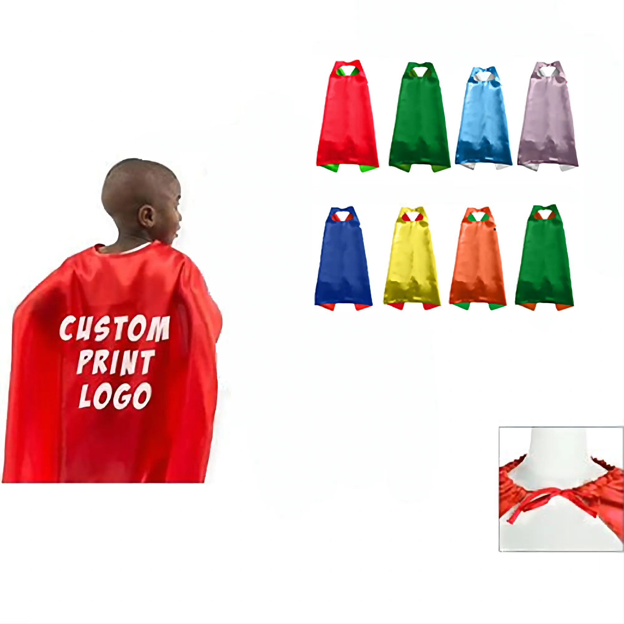 Younth Kid's Hero Cape MOQ 50PCS 1