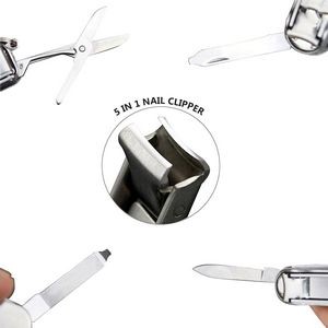 Straight Bar Nail Clippers With Bottle Opener Key Ring 11