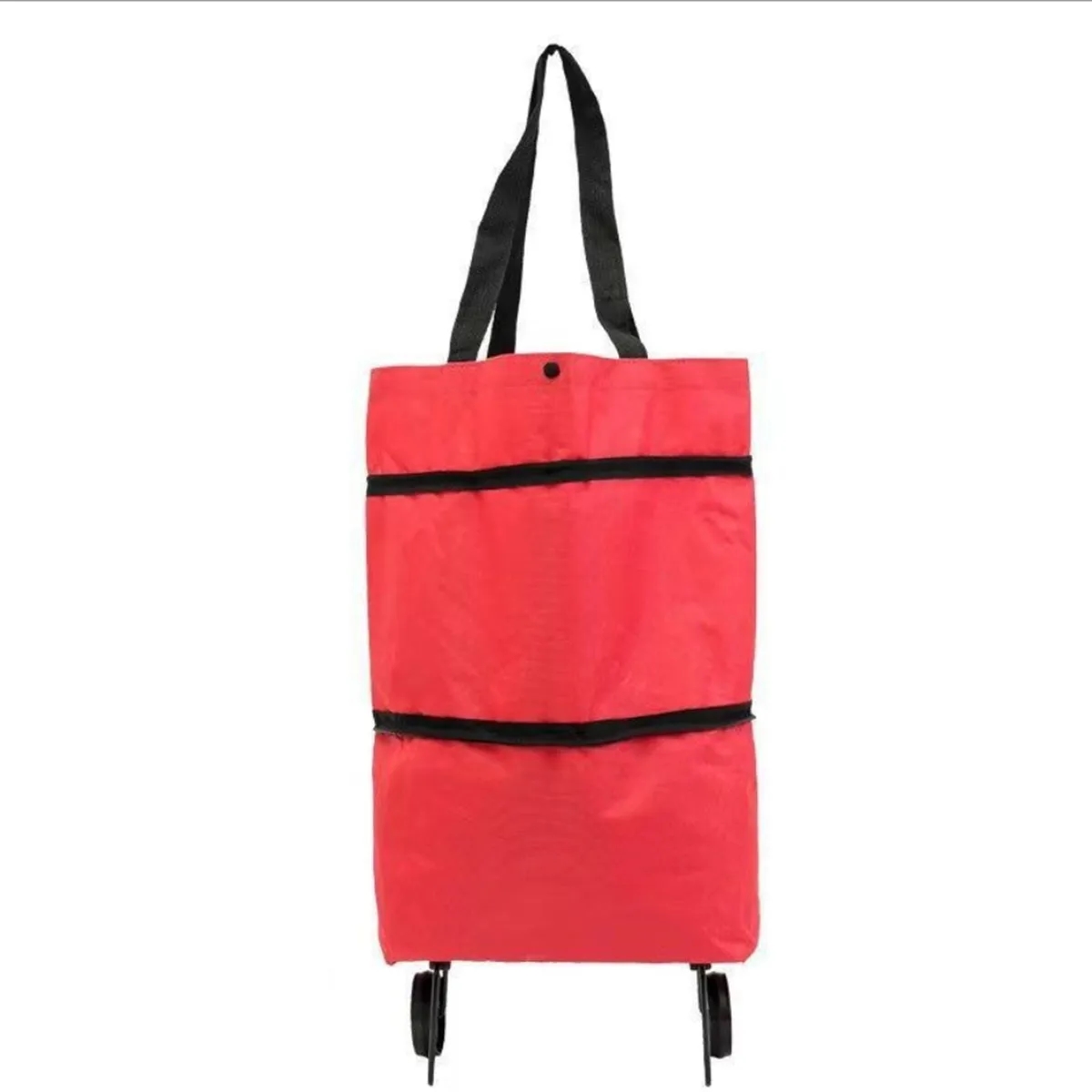16L Lightweight foldable shopping bag trolley with wheels 5