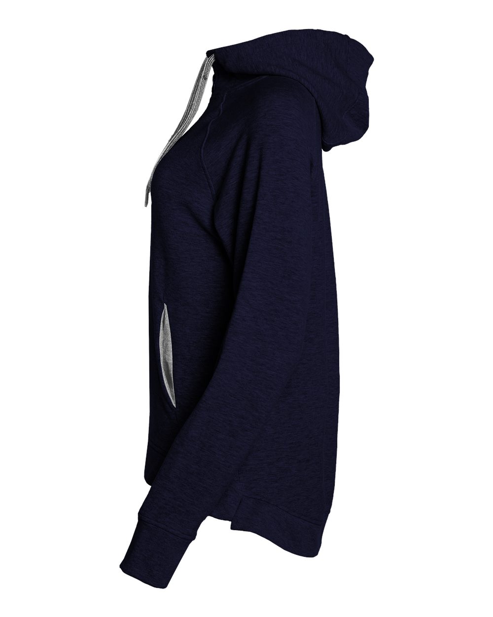 Women's FitFlex French Terry Quarter-Zip Hooded Pullover - 1051 24