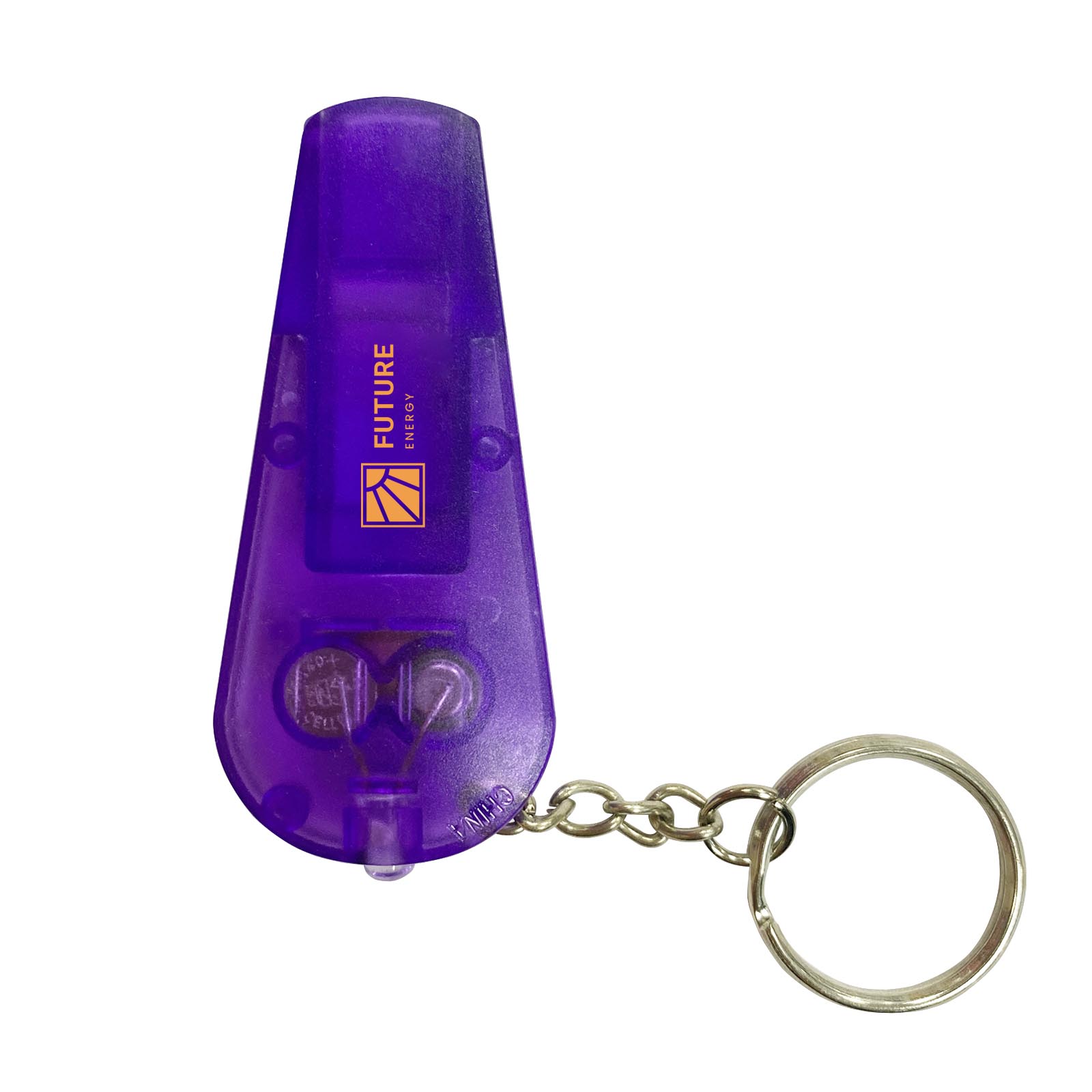Whistle Keychain w/ LED 10