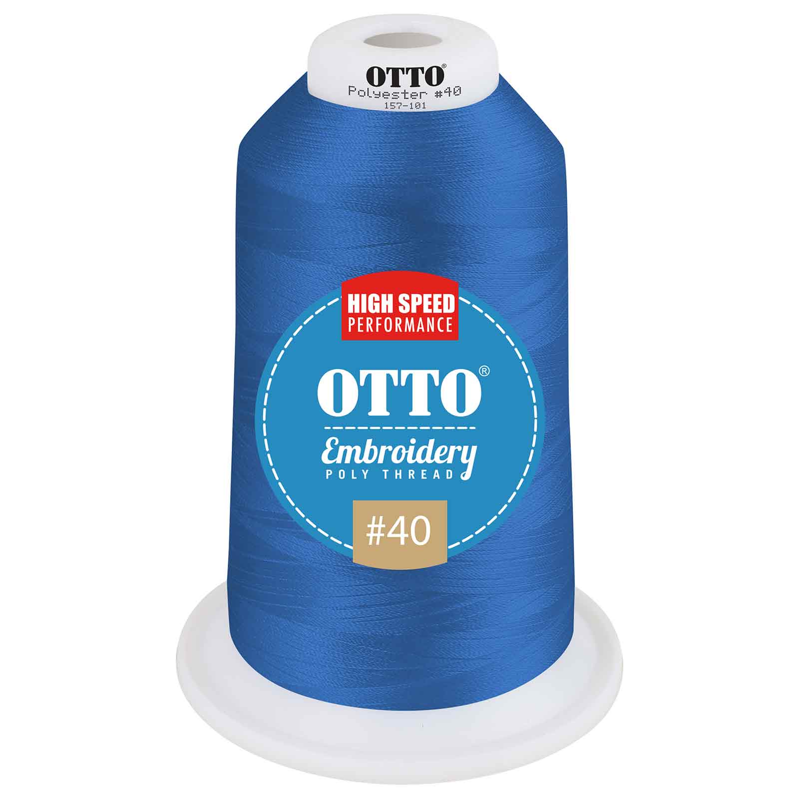 OTTO Embroidery Poly Thread #40 5,500 yd. King Cone 960