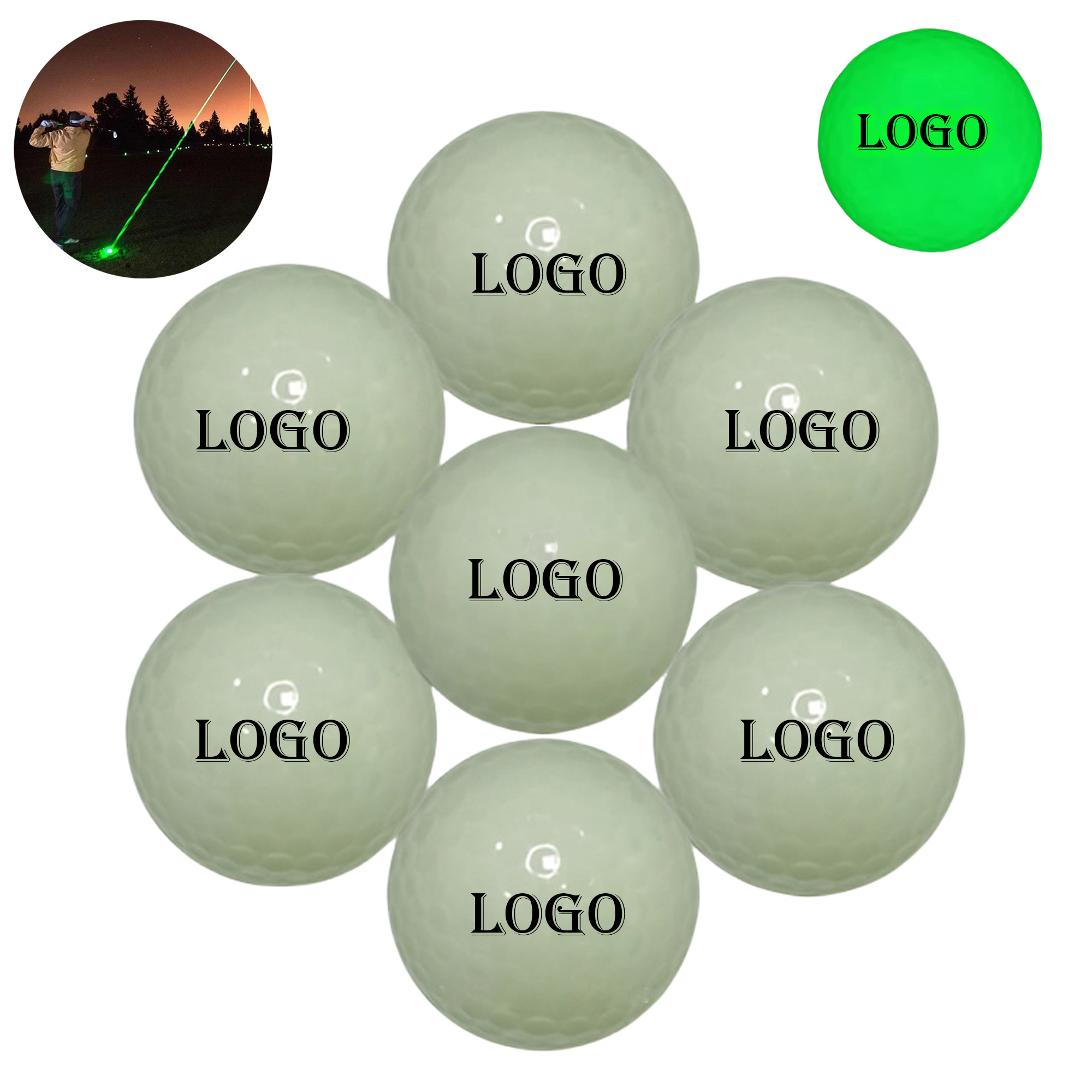 Luminous Golf Balls for Nighttime Play 1