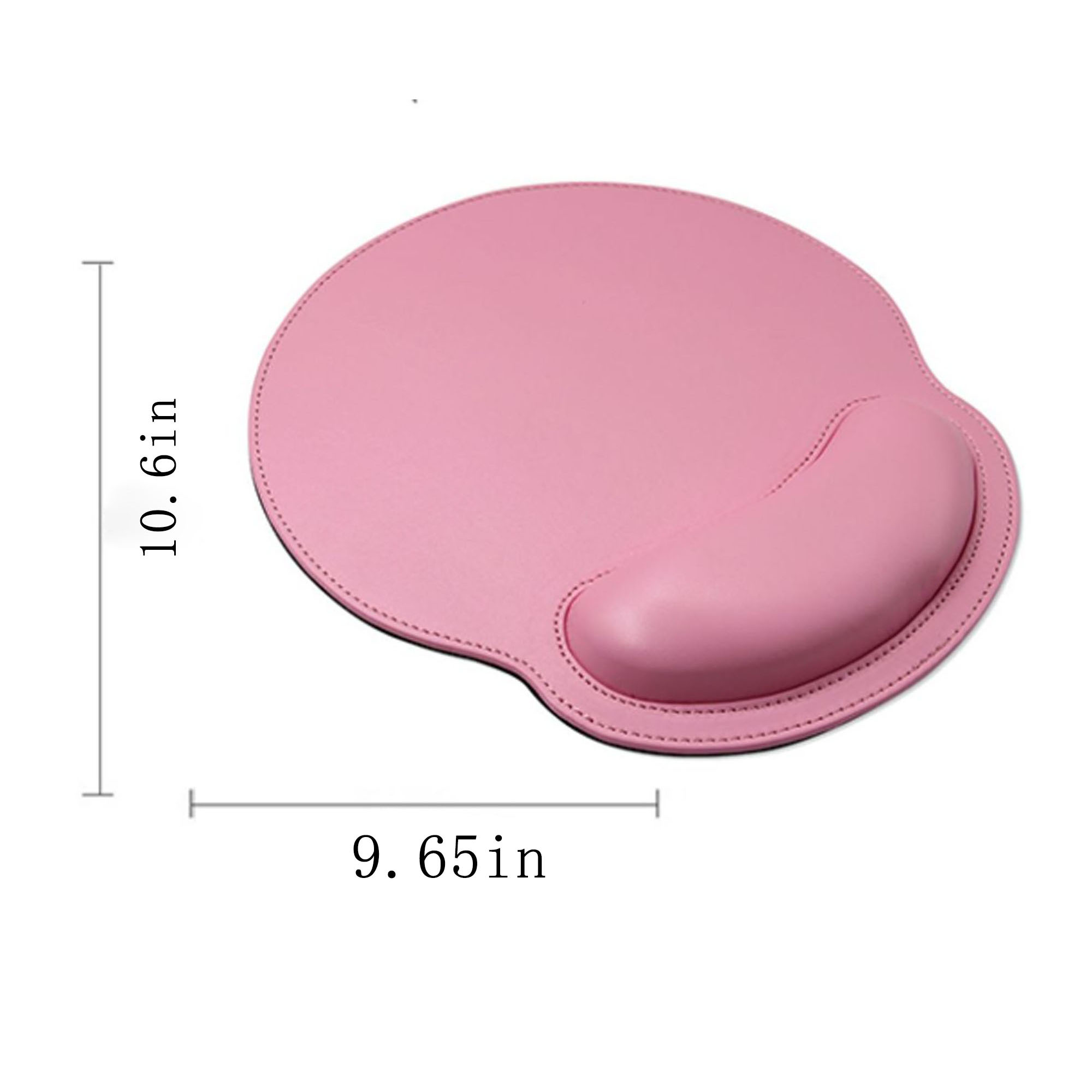 Ergonomic PU Leather Wrist Rest Mouse Pad 1