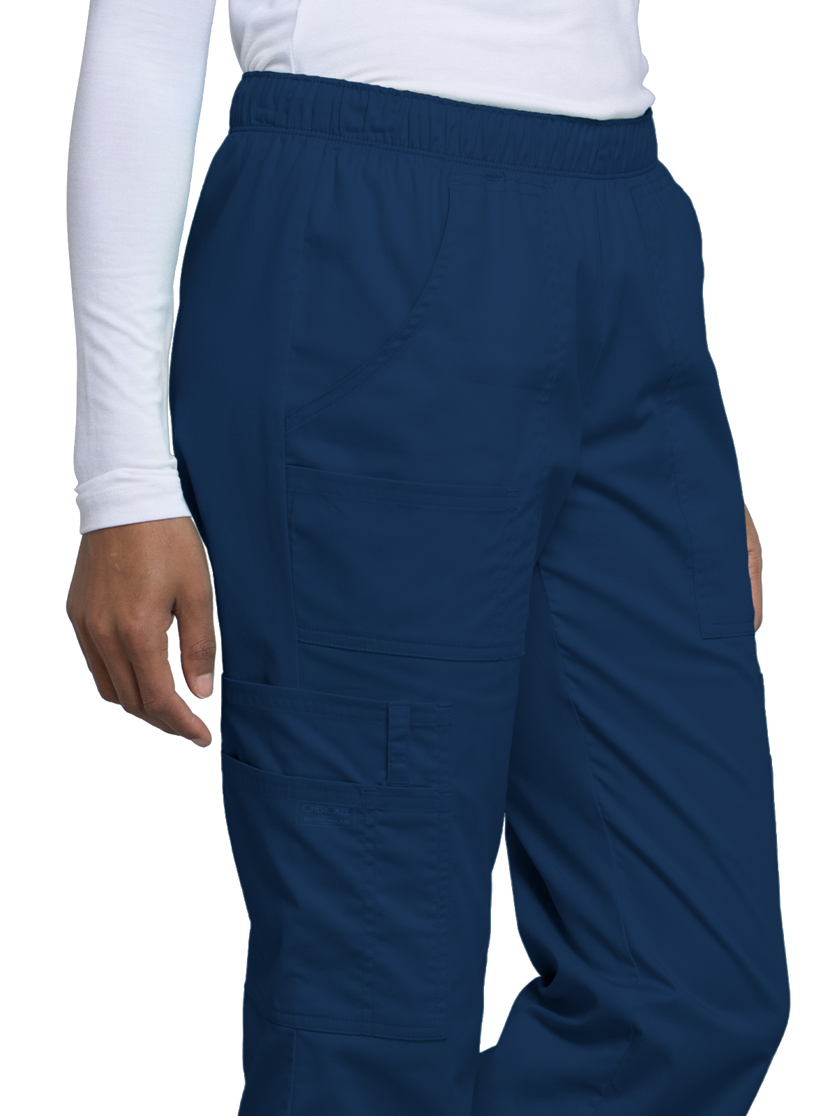 Cherokee - Workwear Core Stretch - Mid Rise Pull-On Cargo Pant 29