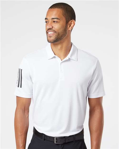 Men's Floating 3-Stripes Polo - A480 2