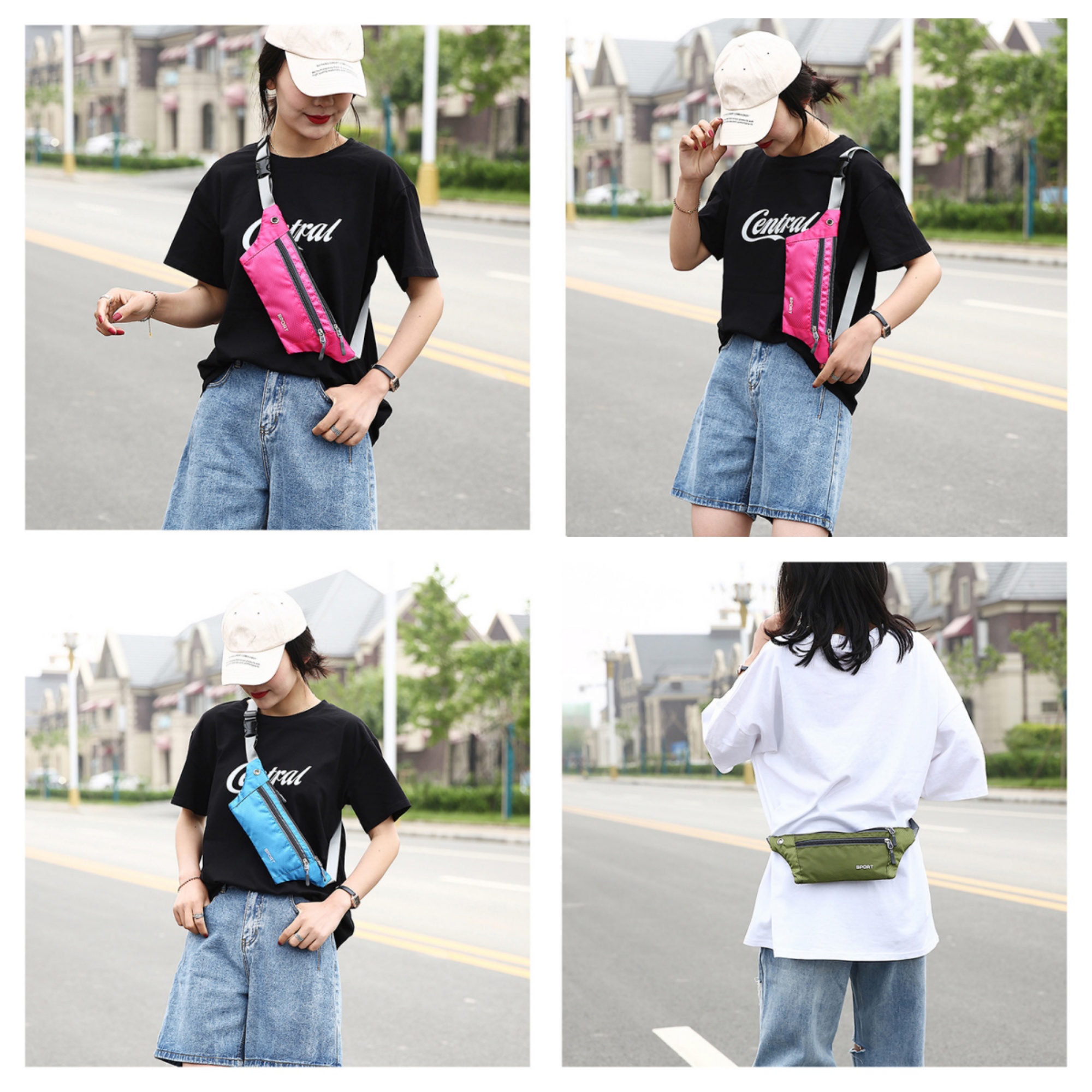 3 Zipper Running Belt Bag 7