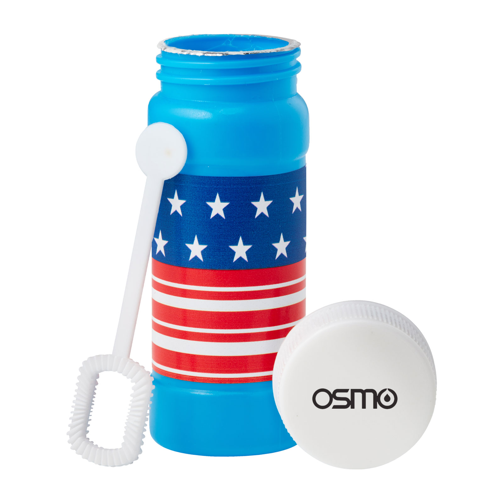 2 oz. Patriotic Bubbles Imprinted on Cap 13