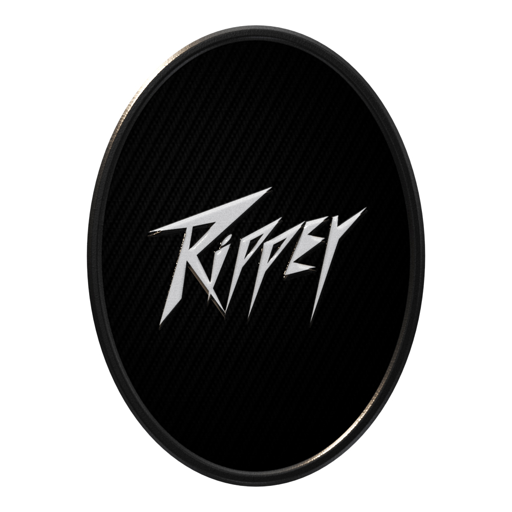 Express Texture Tone 15/16" x 11/16" Oval Lapel Pin 2