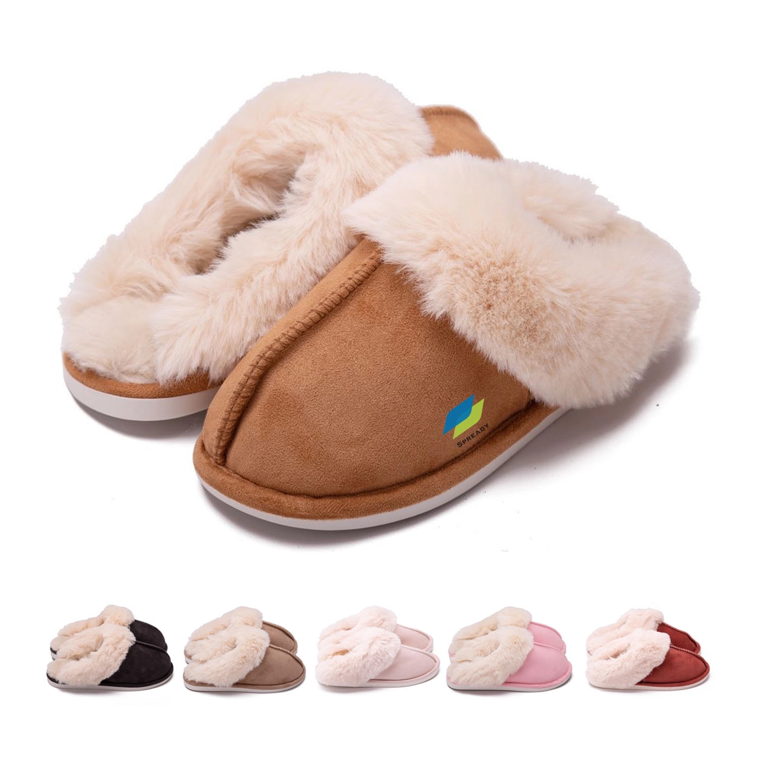 Fluffy Fleece Slipper Non-Slip For Indoor/Outdoor 2