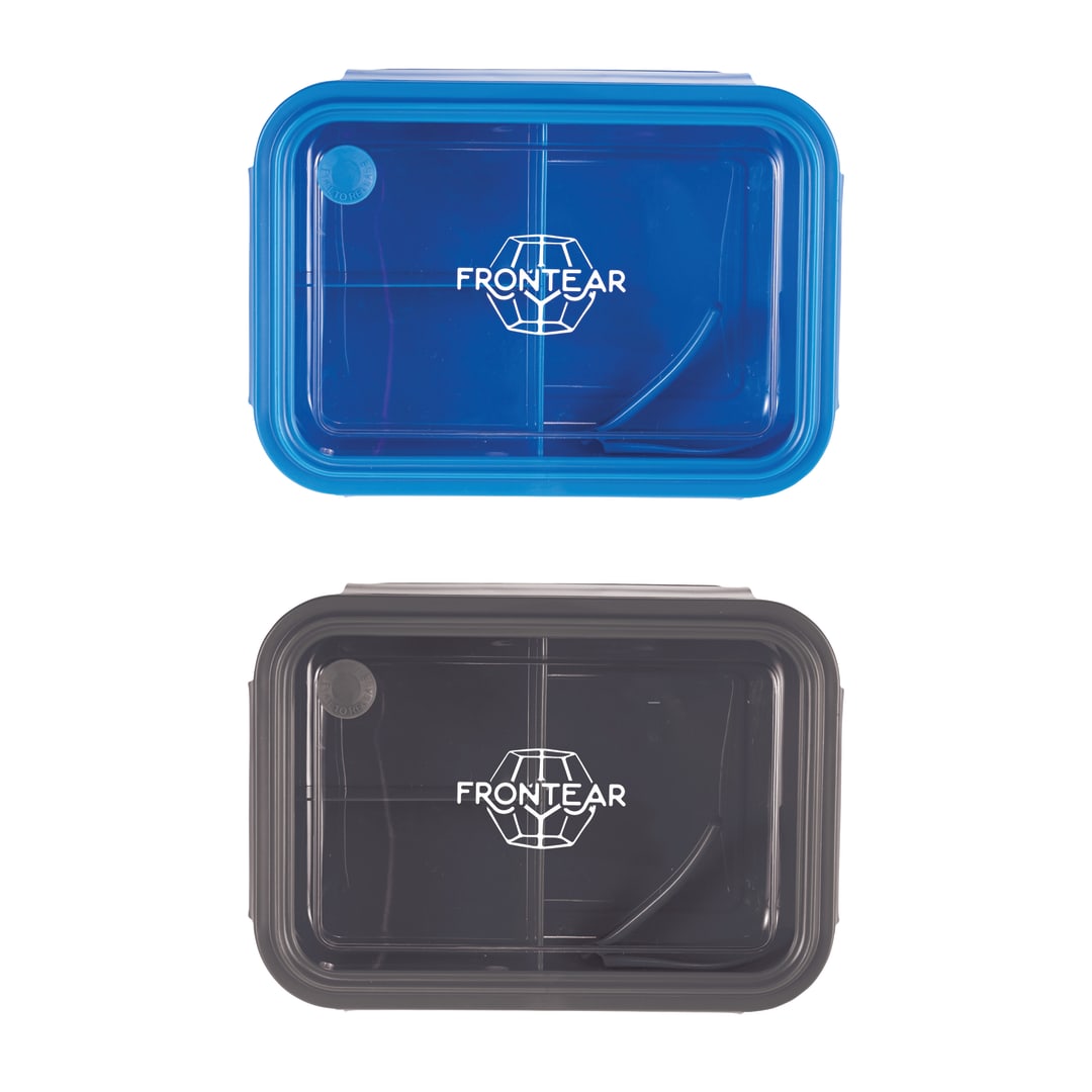 Three Compartment Food Storage Bento Box 72