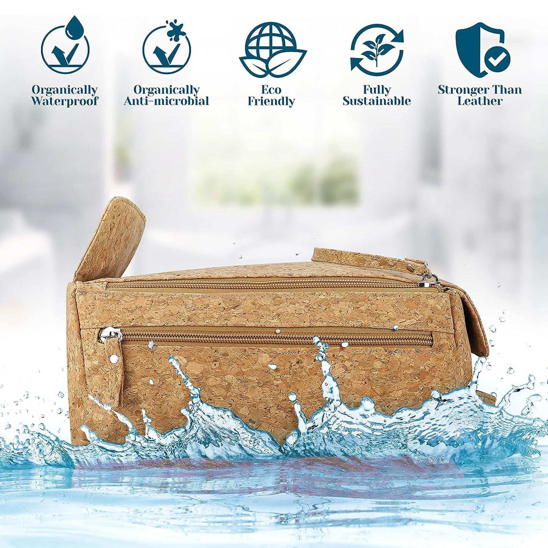 Wood Business storage toiletries bag 7