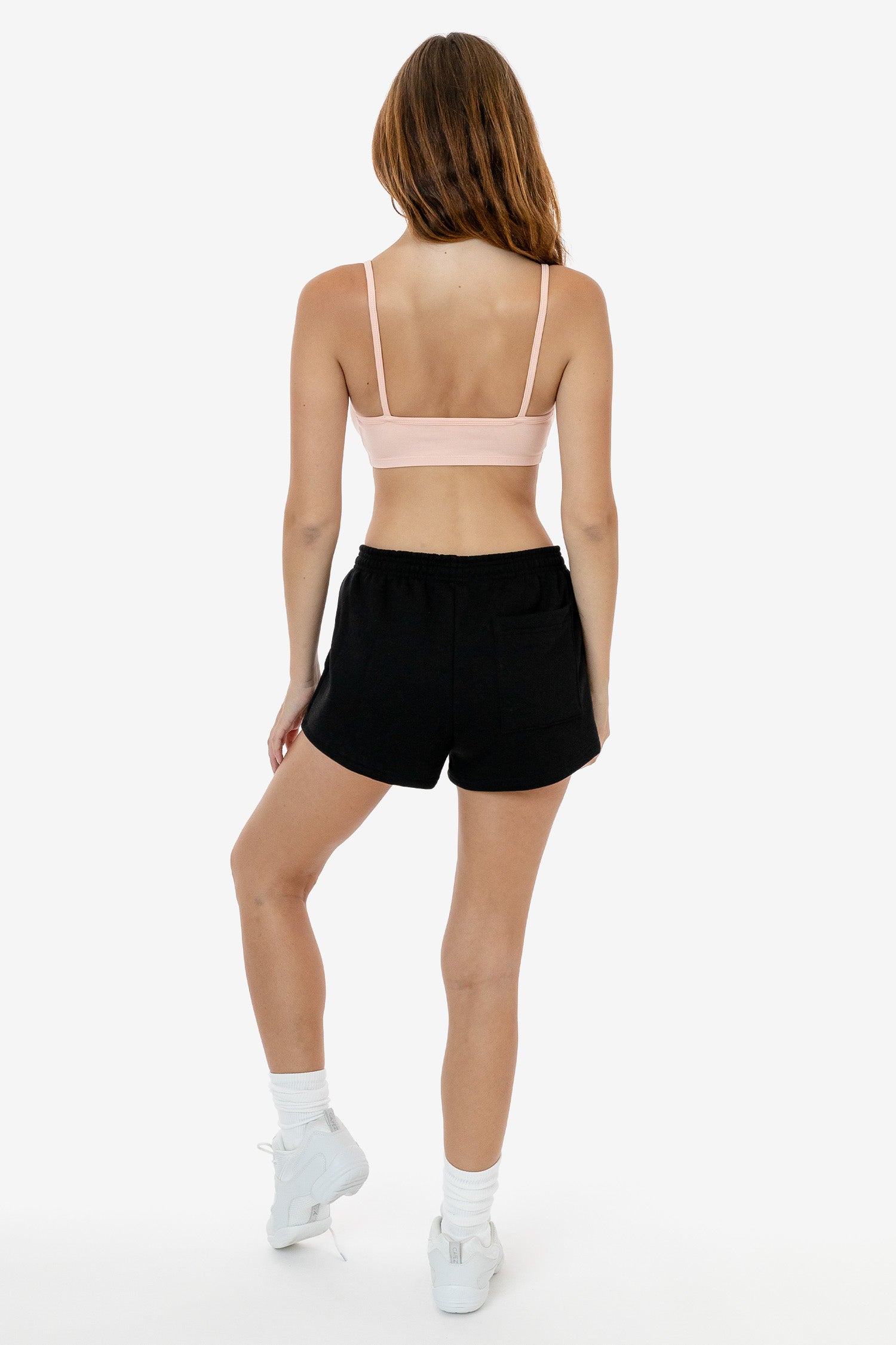 10 OZ MID-WEIGHT POLY COTTON FLEECE SHORT SHORTS 11