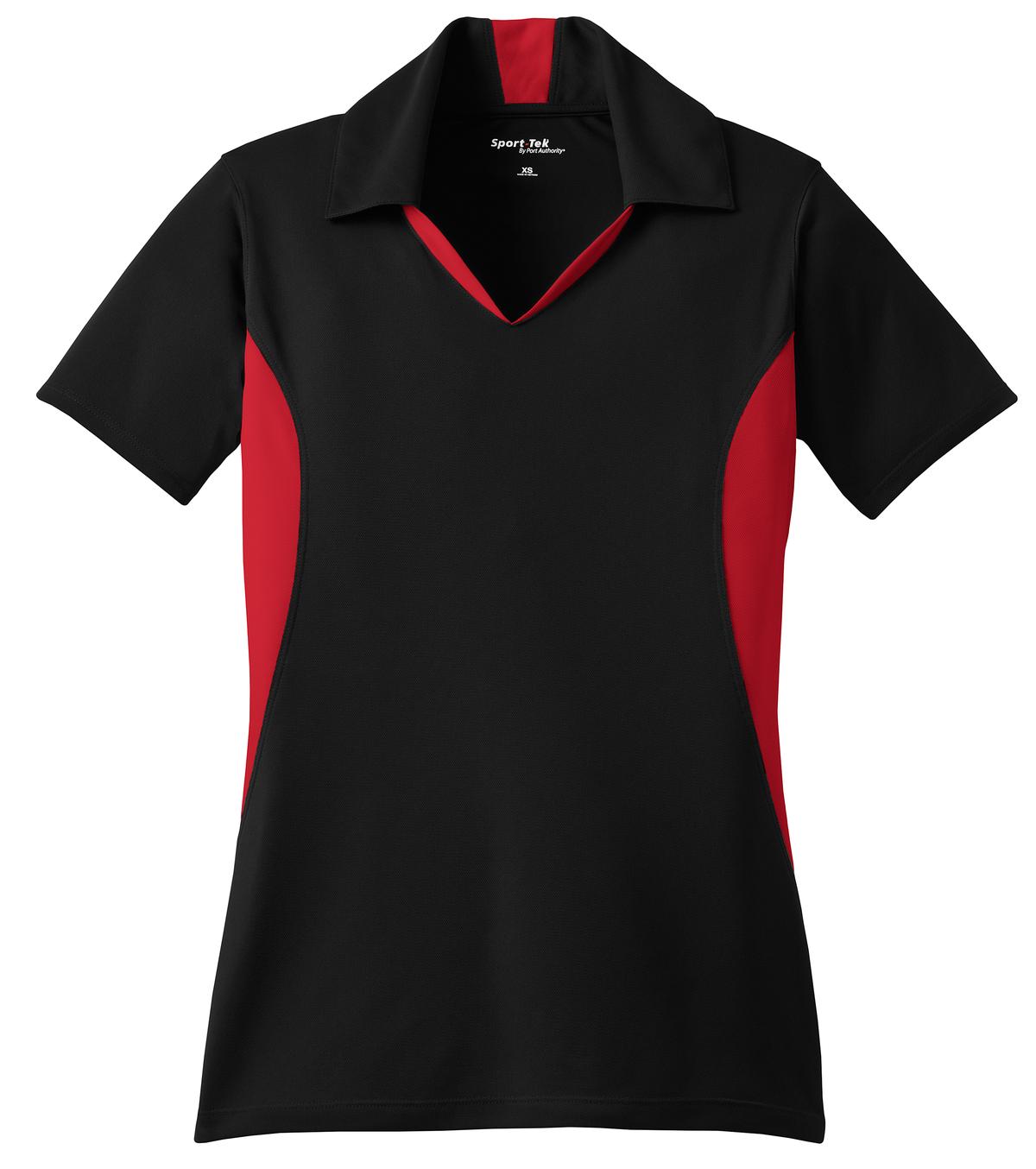 Sport-Tek® Women's Side Blocked Micropique Sport-Wick Polo 9