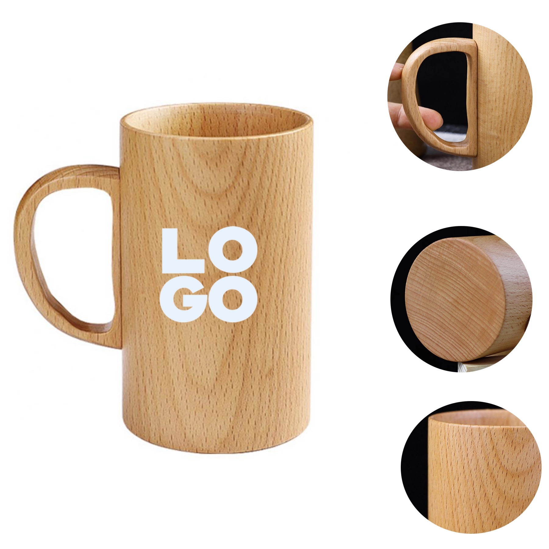 Wood Coffee Mug 1