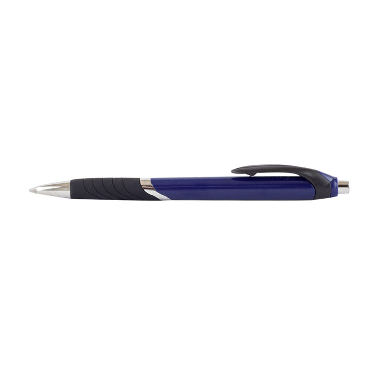 Bright Colors Rubber Grip Ballpoint Pen 2
